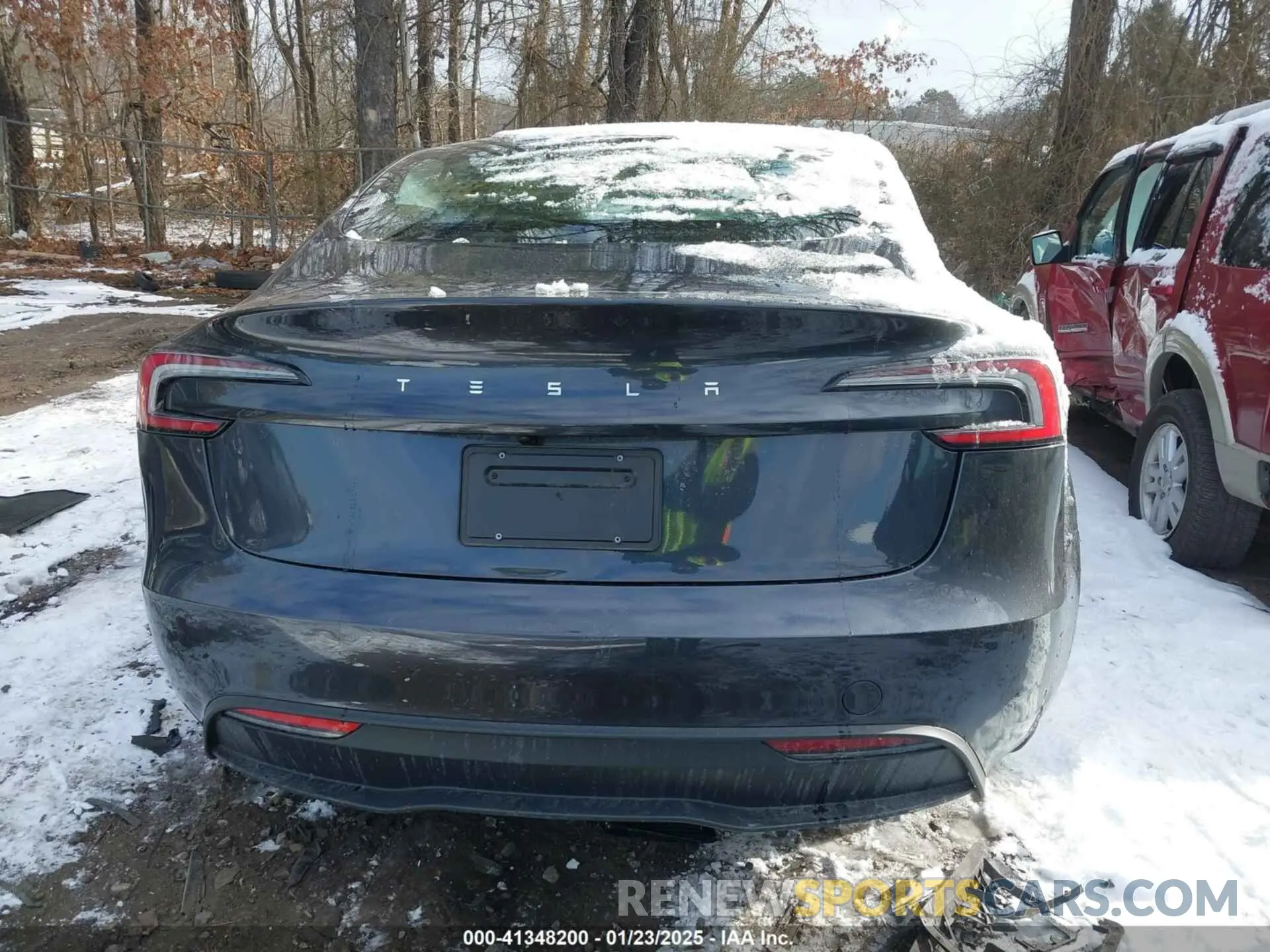 17 fotografías del automóvil dañado 5YJ3E1EA7RF735871 TESLA MODEL 3 2024