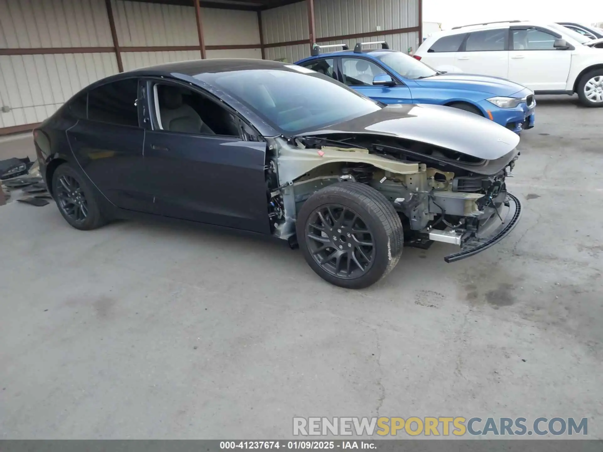 1 fotografías del automóvil dañado 5YJ3E1EA7RF742352 TESLA MODEL 3 2024