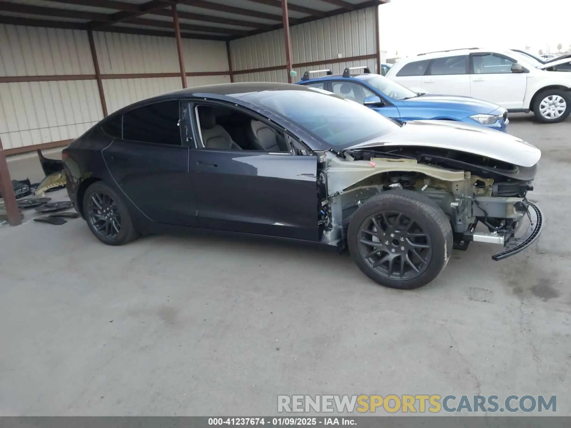 14 fotografías del automóvil dañado 5YJ3E1EA7RF742352 TESLA MODEL 3 2024