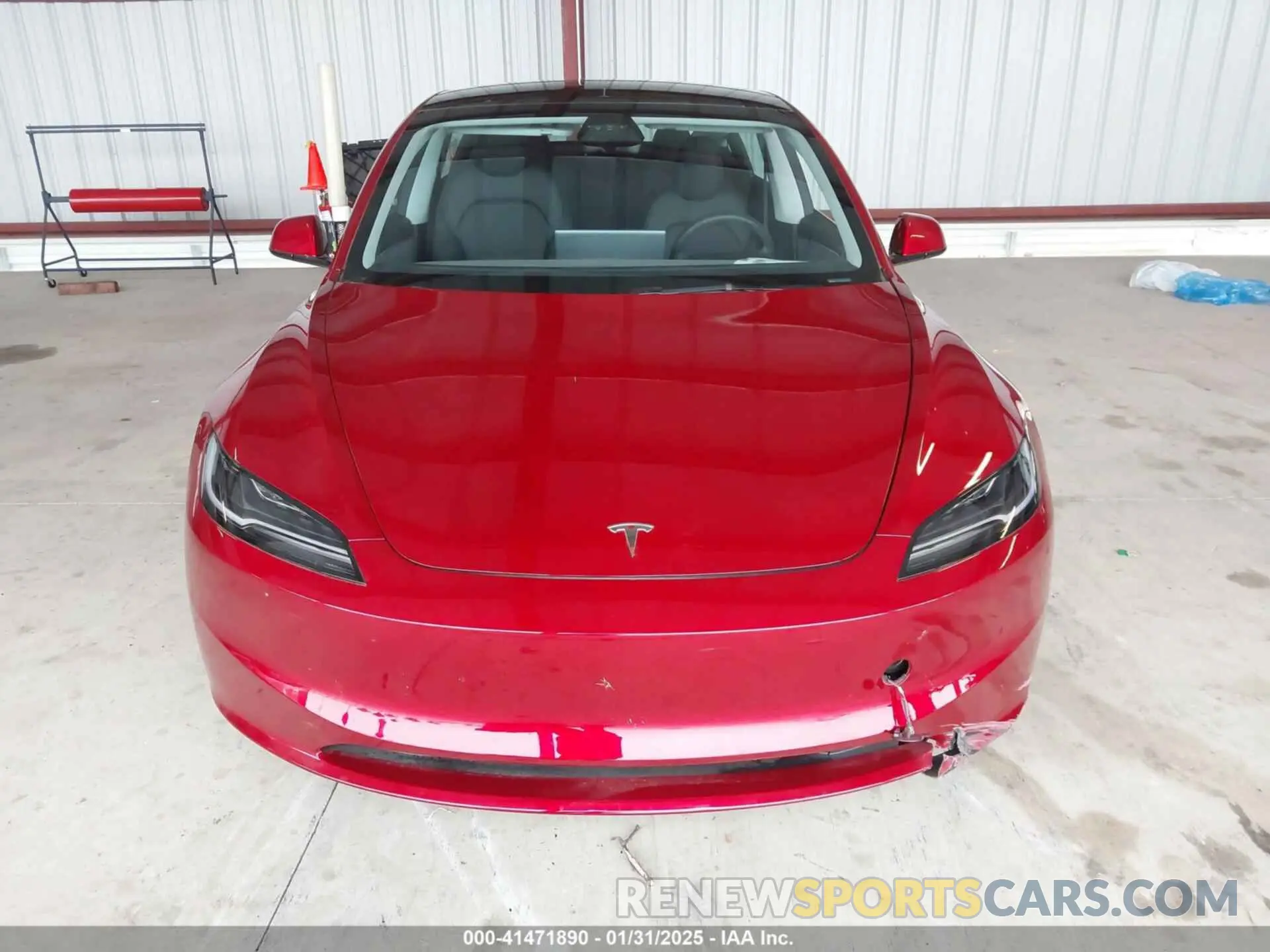 13 fotografías del automóvil dañado 5YJ3E1EA7RF746983 TESLA MODEL 3 2024