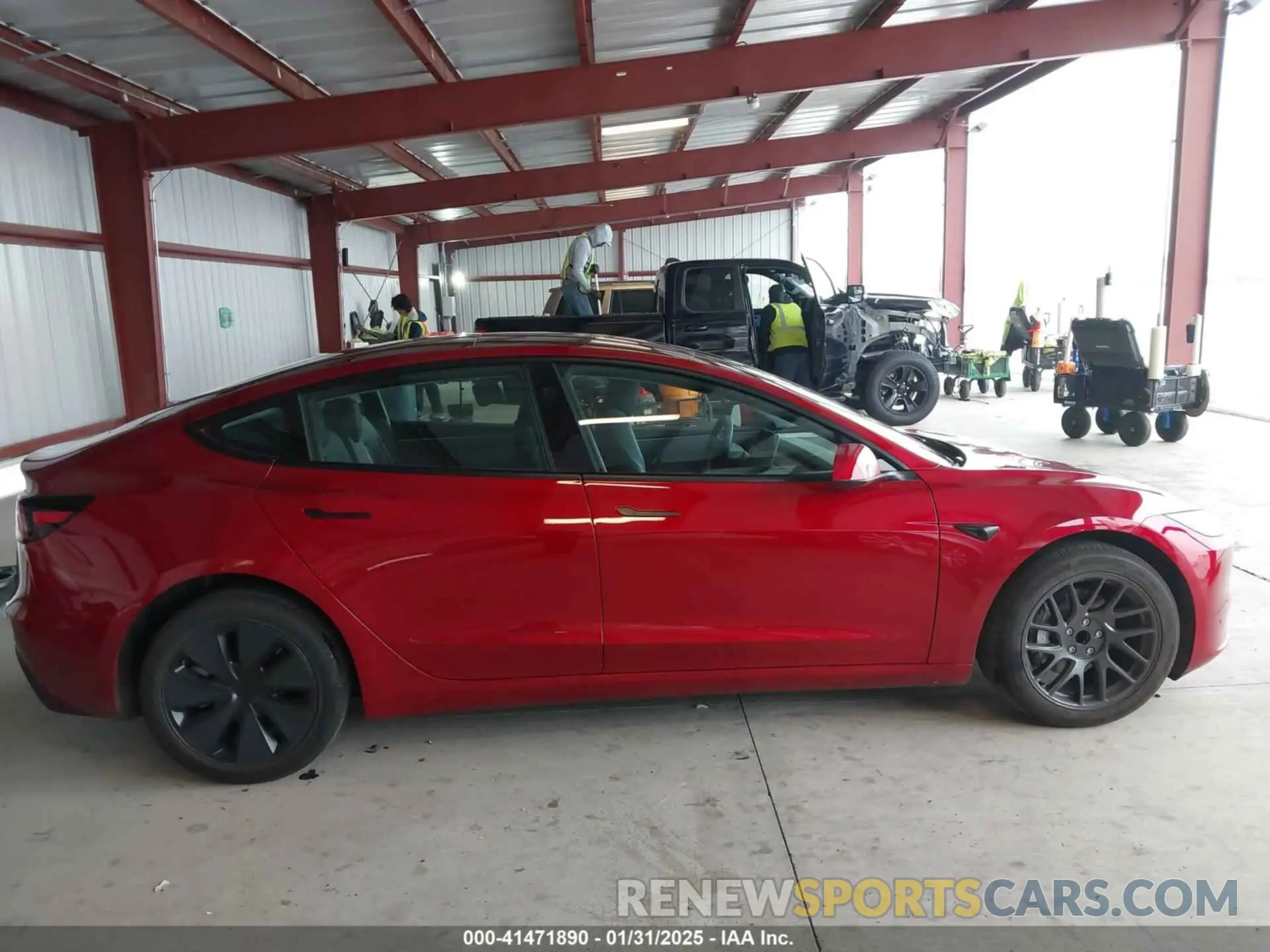 14 fotografías del automóvil dañado 5YJ3E1EA7RF746983 TESLA MODEL 3 2024
