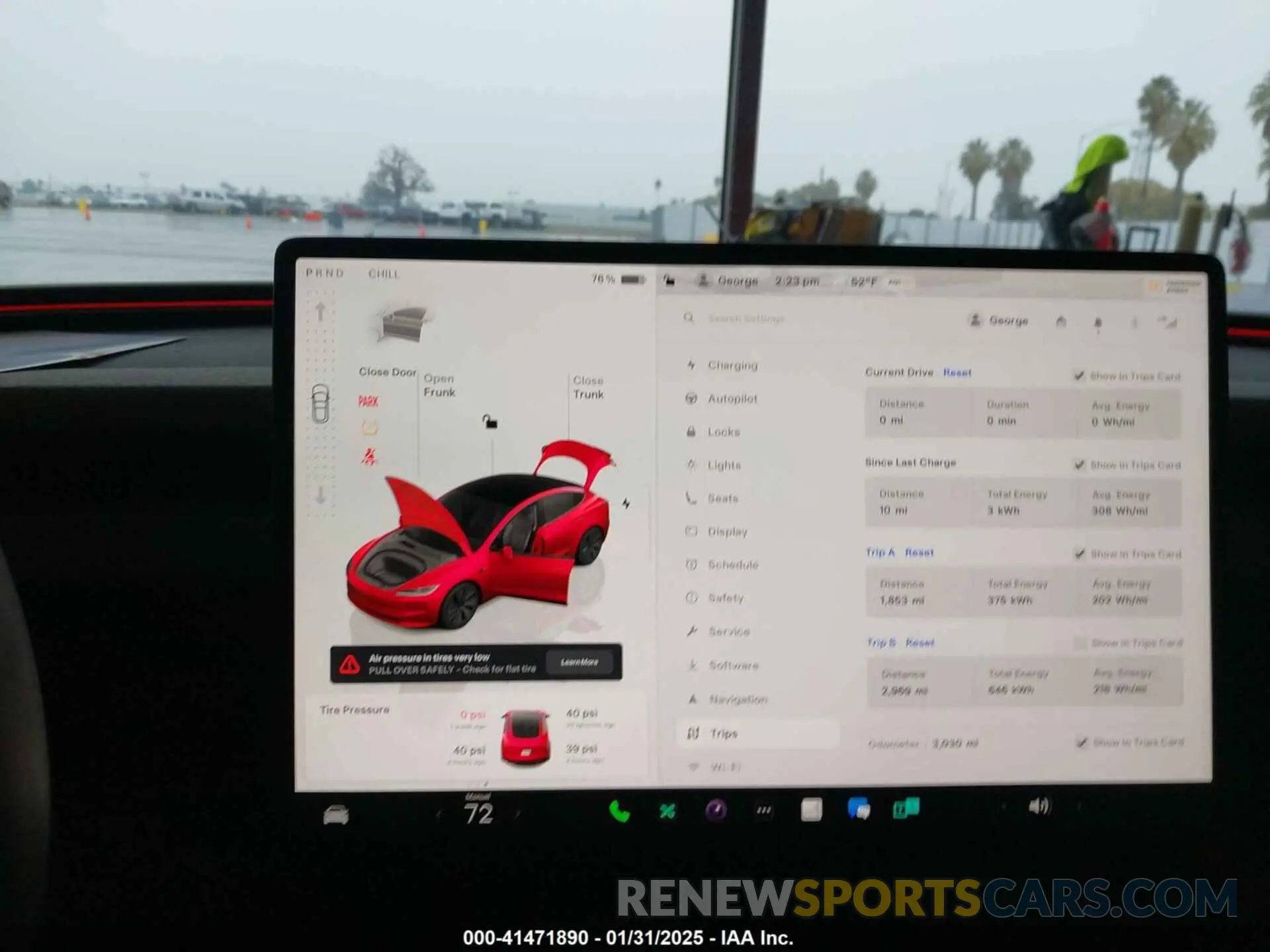 7 fotografías del automóvil dañado 5YJ3E1EA7RF746983 TESLA MODEL 3 2024