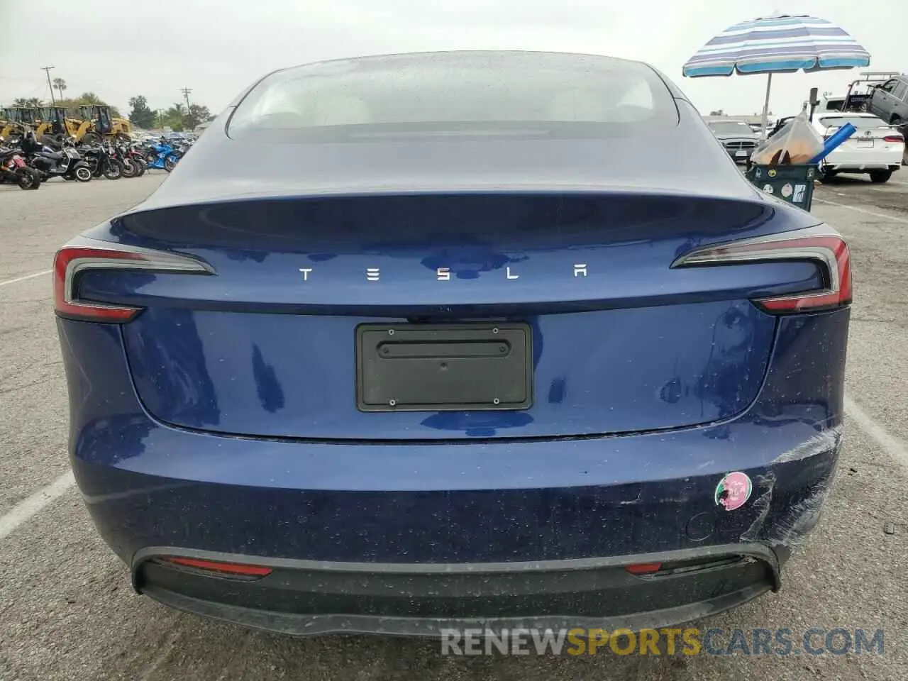 6 fotografías del automóvil dañado 5YJ3E1EA7RF771270 TESLA MODEL 3 2024