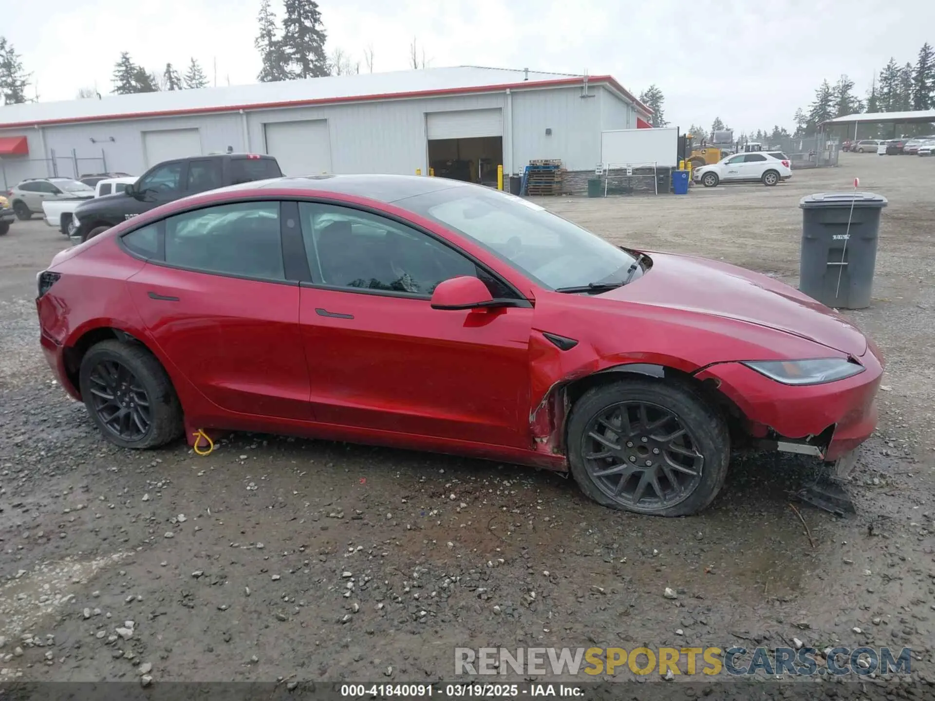 13 fotografías del automóvil dañado 5YJ3E1EA7RF785461 TESLA MODEL 3 2024