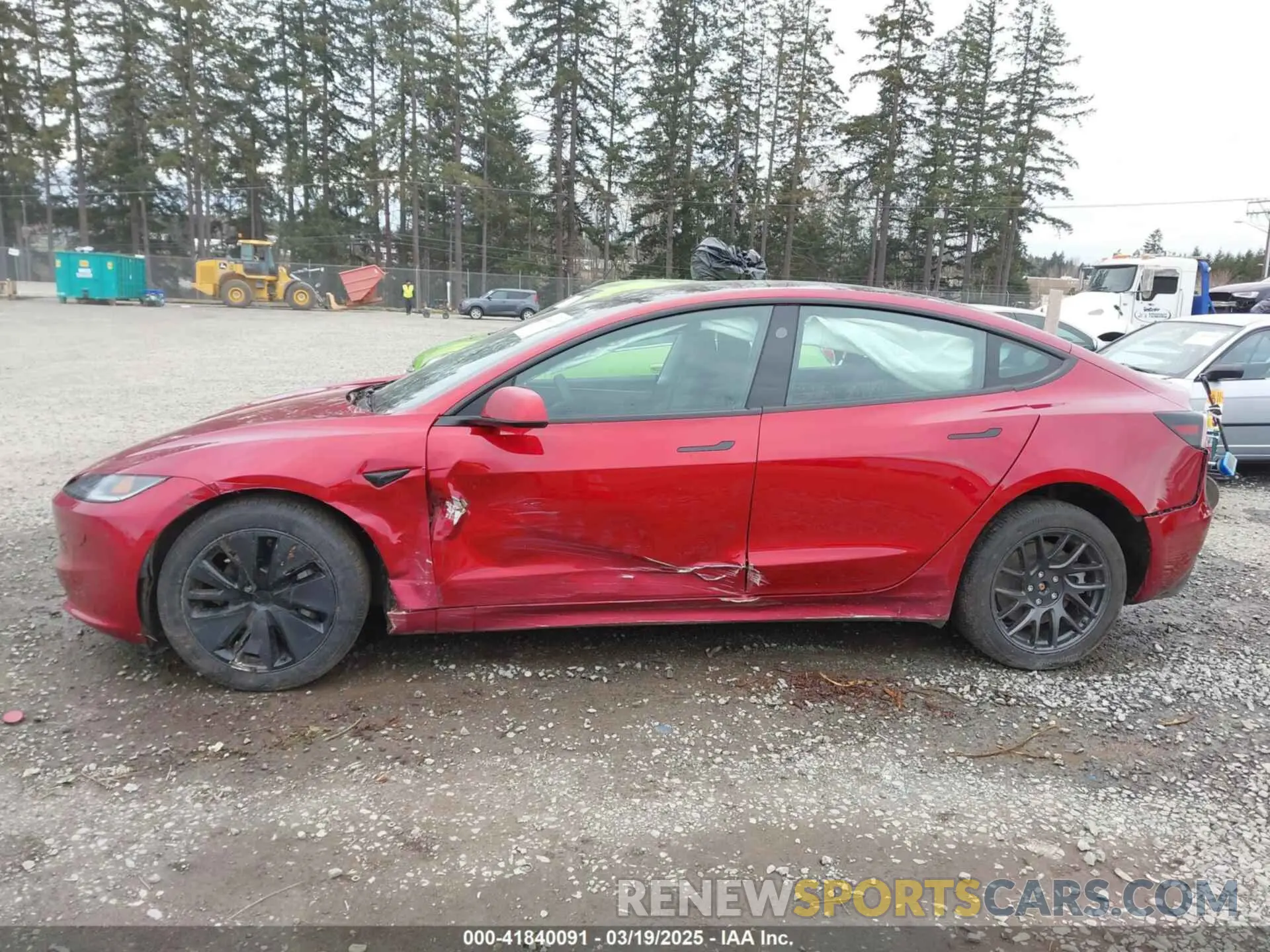 14 fotografías del automóvil dañado 5YJ3E1EA7RF785461 TESLA MODEL 3 2024