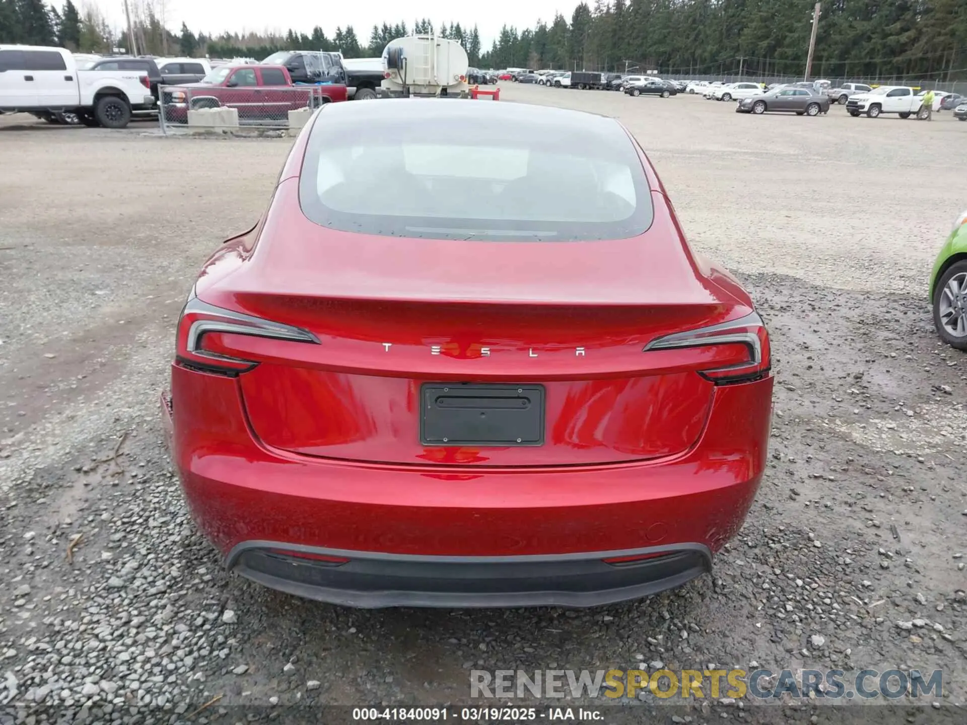 16 fotografías del automóvil dañado 5YJ3E1EA7RF785461 TESLA MODEL 3 2024