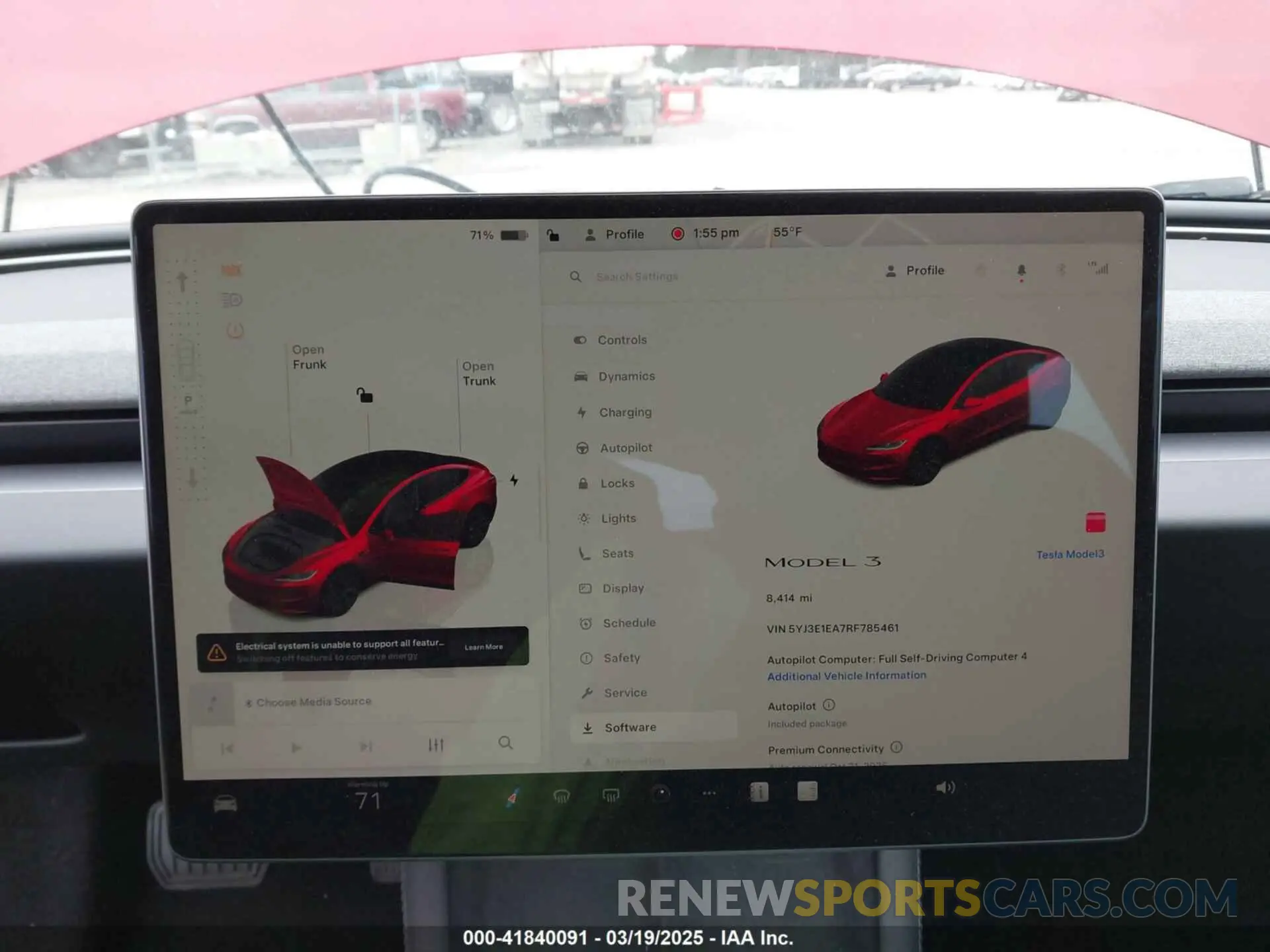 18 fotografías del automóvil dañado 5YJ3E1EA7RF785461 TESLA MODEL 3 2024
