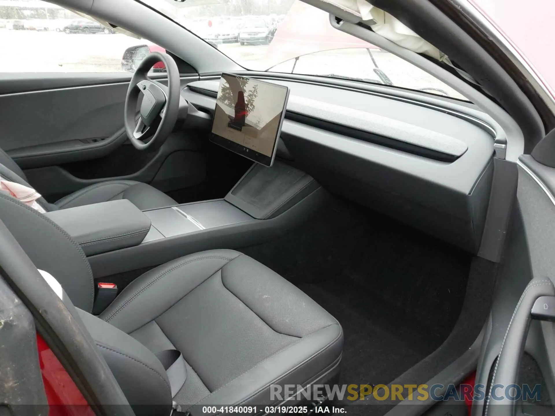 5 fotografías del automóvil dañado 5YJ3E1EA7RF785461 TESLA MODEL 3 2024