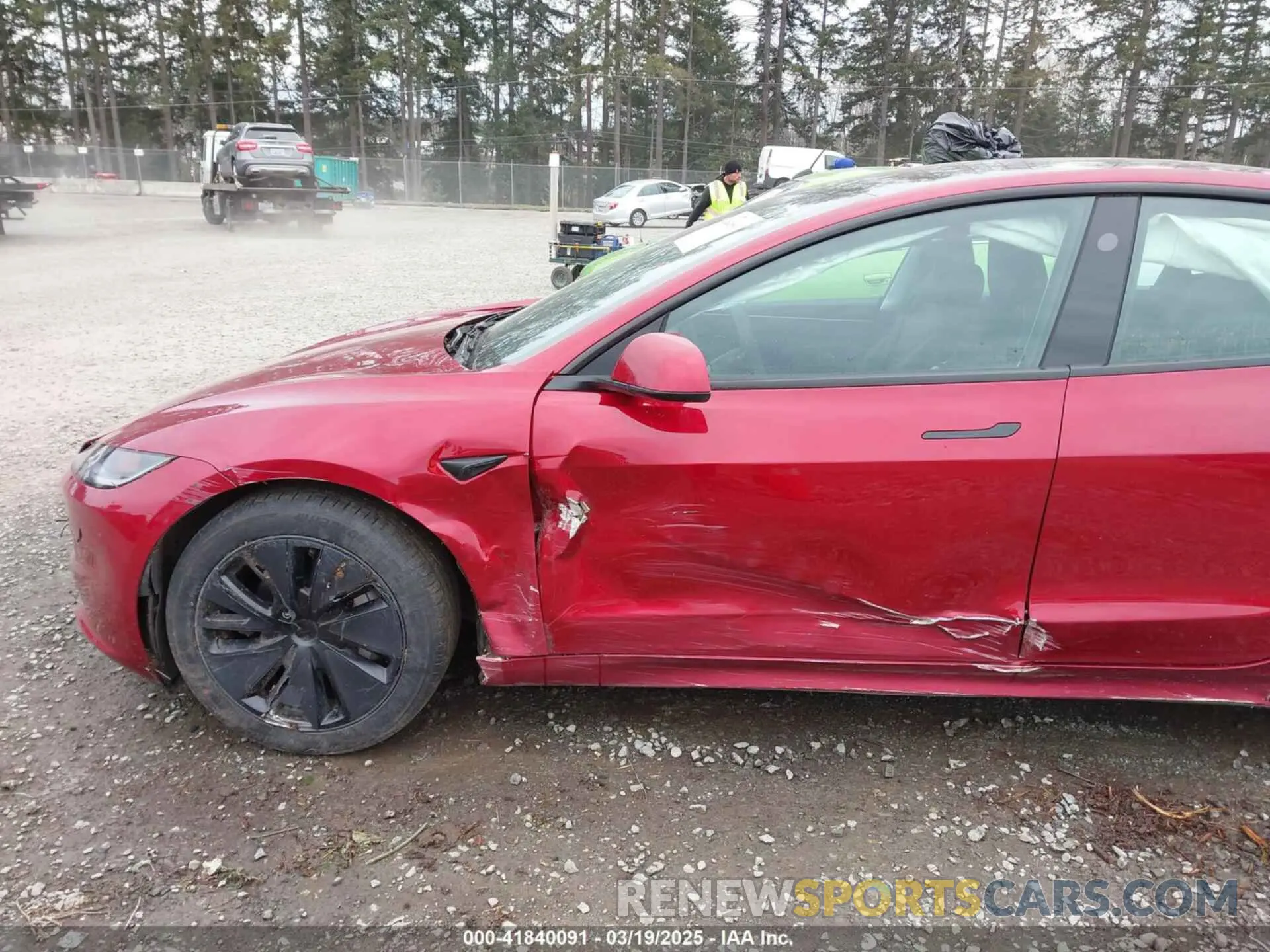6 fotografías del automóvil dañado 5YJ3E1EA7RF785461 TESLA MODEL 3 2024