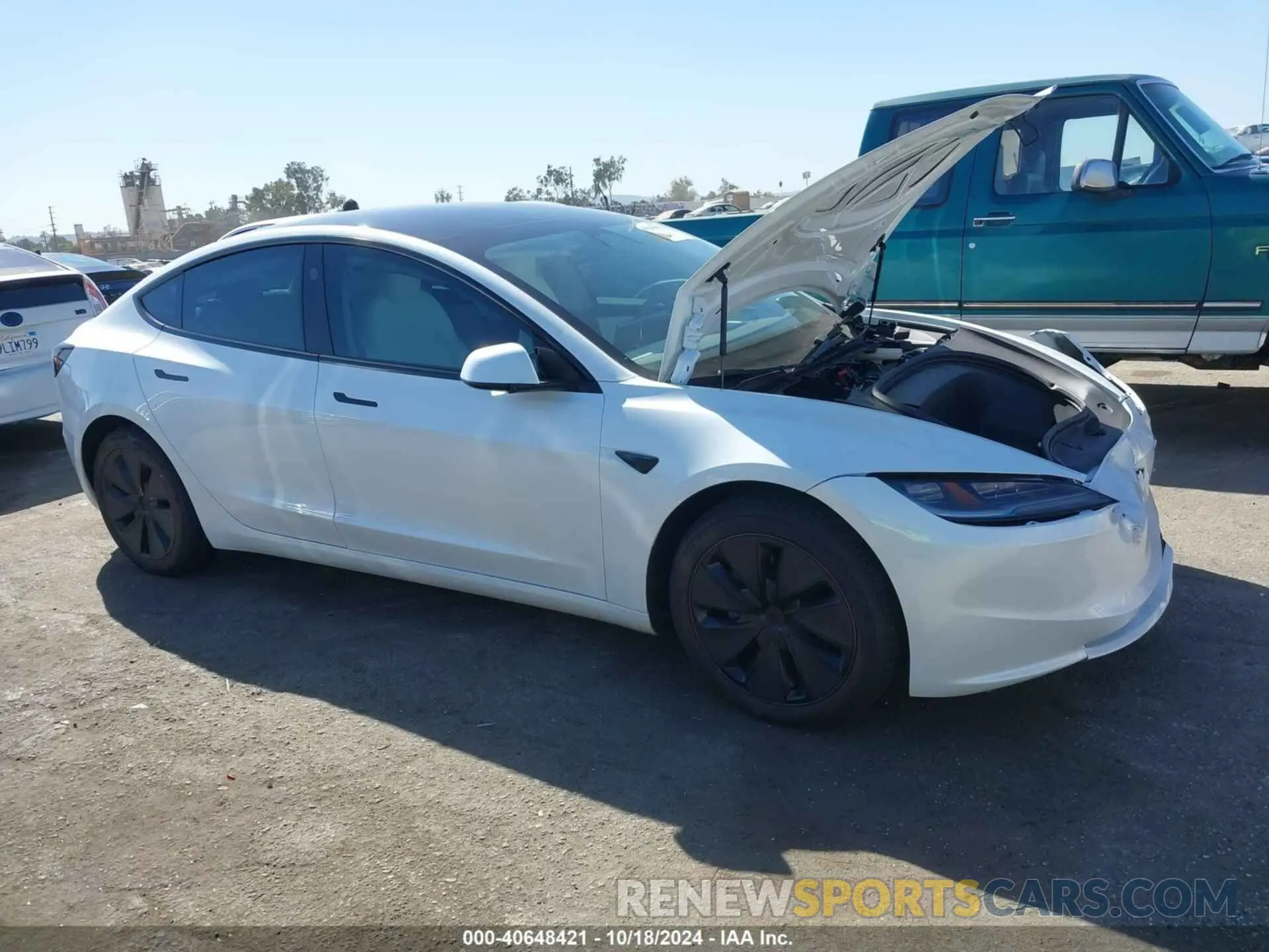 1 fotografías del automóvil dañado 5YJ3E1EA7RF812528 TESLA MODEL 3 2024