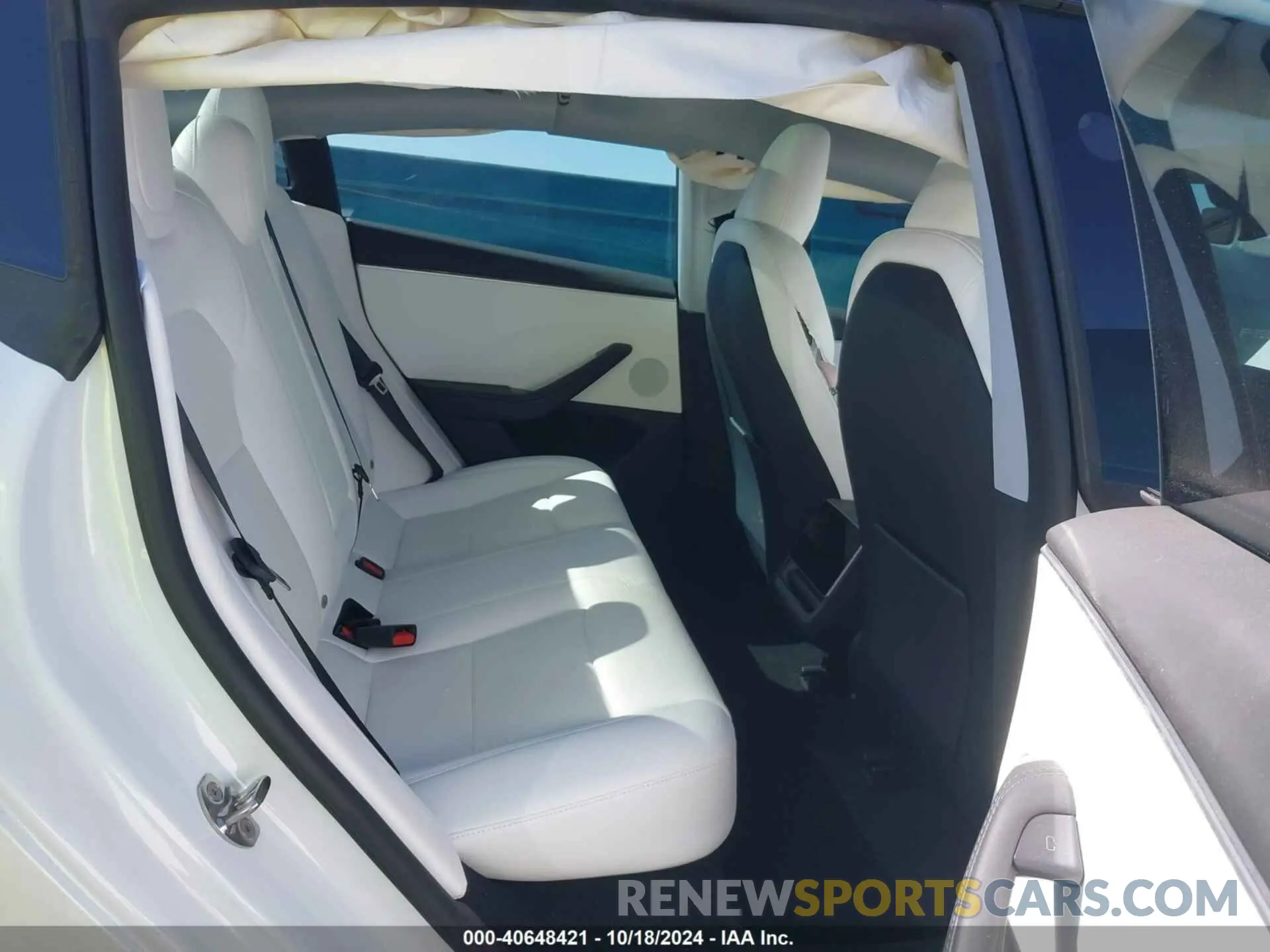 8 fotografías del automóvil dañado 5YJ3E1EA7RF812528 TESLA MODEL 3 2024
