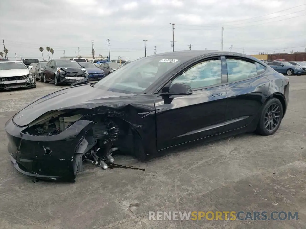 1 fotografías del automóvil dañado 5YJ3E1EA7RF815798 TESLA MODEL 3 2024