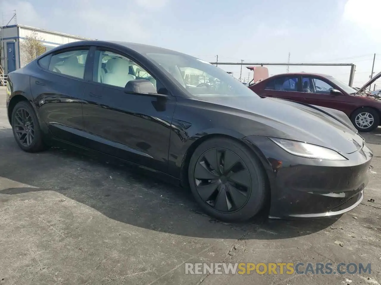 4 fotografías del automóvil dañado 5YJ3E1EA7RF815798 TESLA MODEL 3 2024