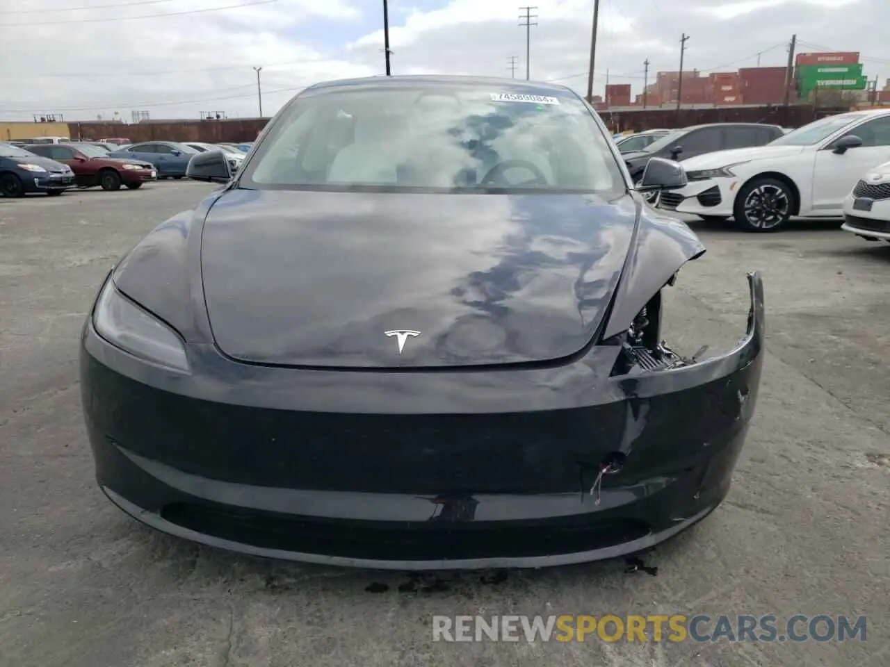 5 fotografías del automóvil dañado 5YJ3E1EA7RF815798 TESLA MODEL 3 2024