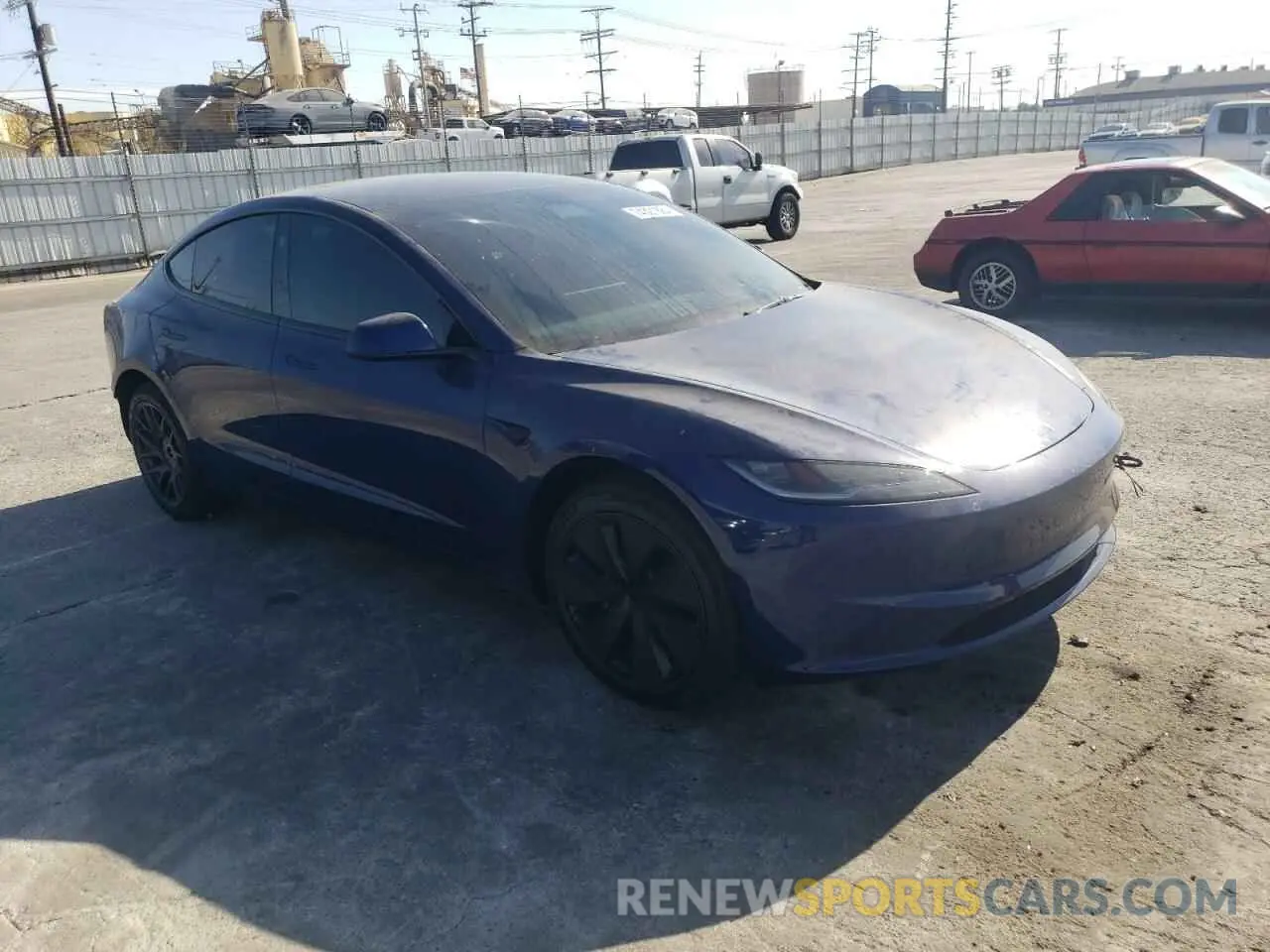 4 fotografías del automóvil dañado 5YJ3E1EA7RF849286 TESLA MODEL 3 2024