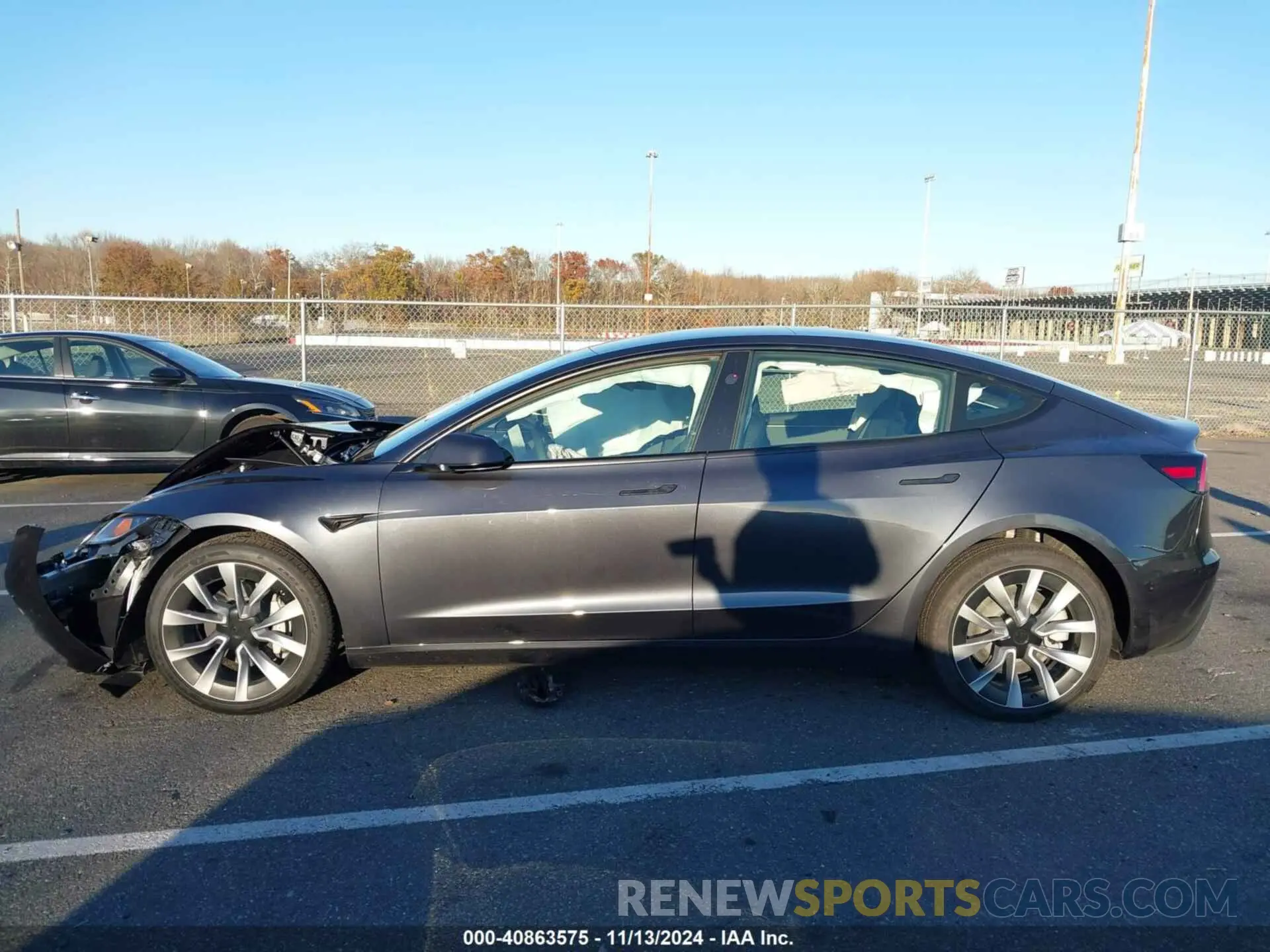 14 fotografías del automóvil dañado 5YJ3E1EA7RF853483 TESLA MODEL 3 2024