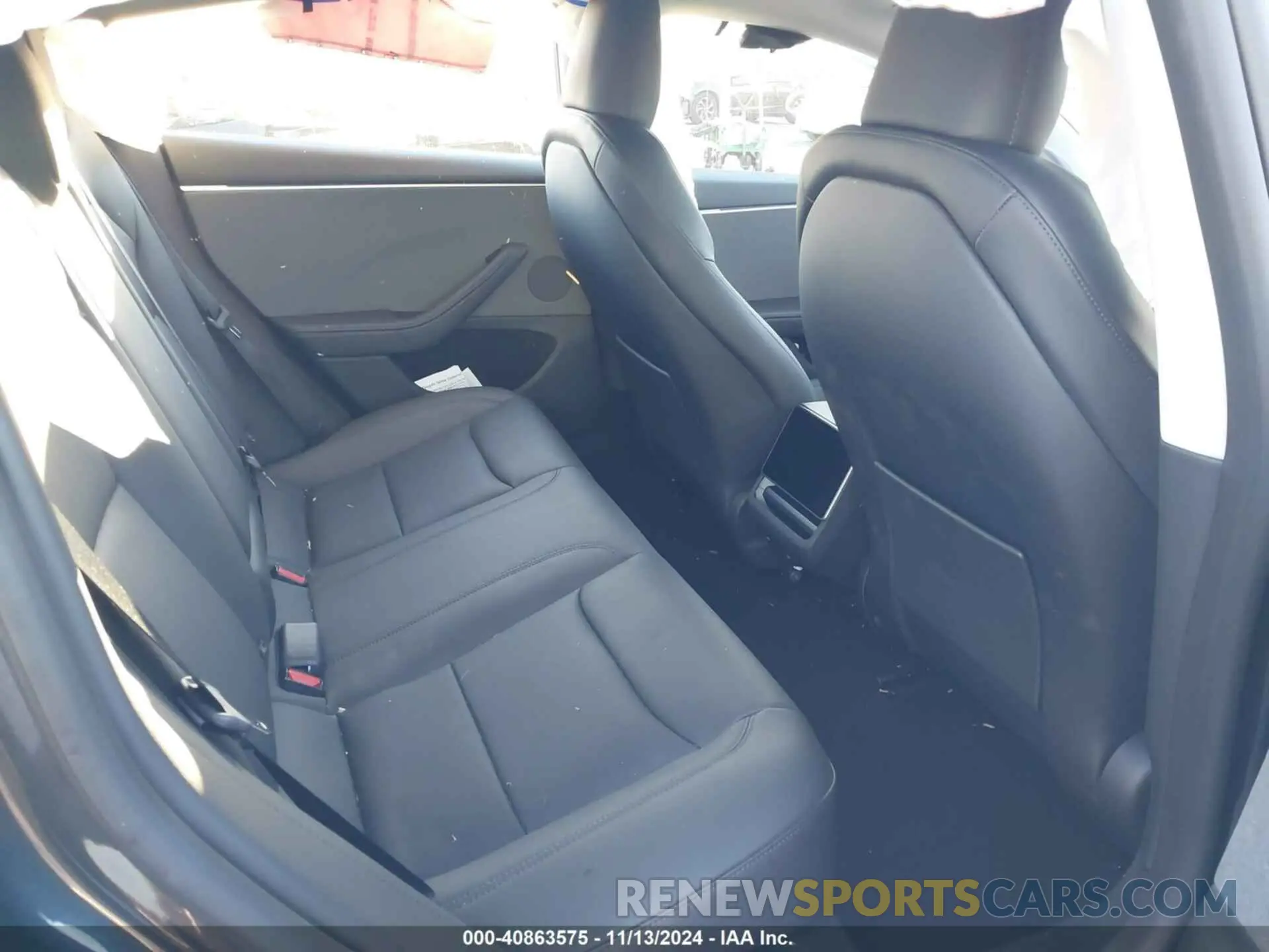 8 fotografías del automóvil dañado 5YJ3E1EA7RF853483 TESLA MODEL 3 2024