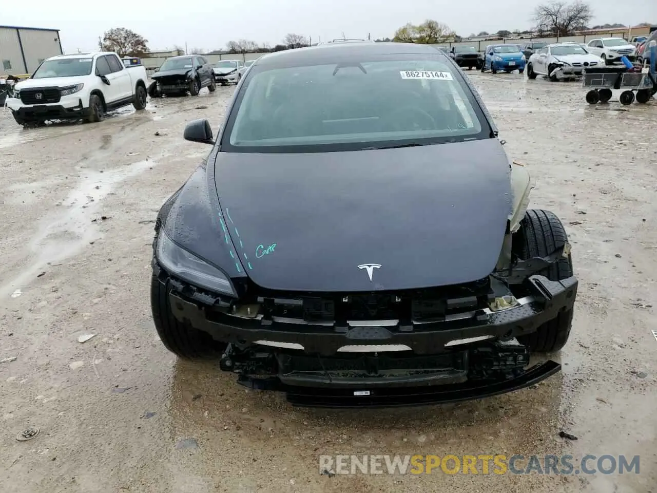 5 fotografías del automóvil dañado 5YJ3E1EA7RF862989 TESLA MODEL 3 2024