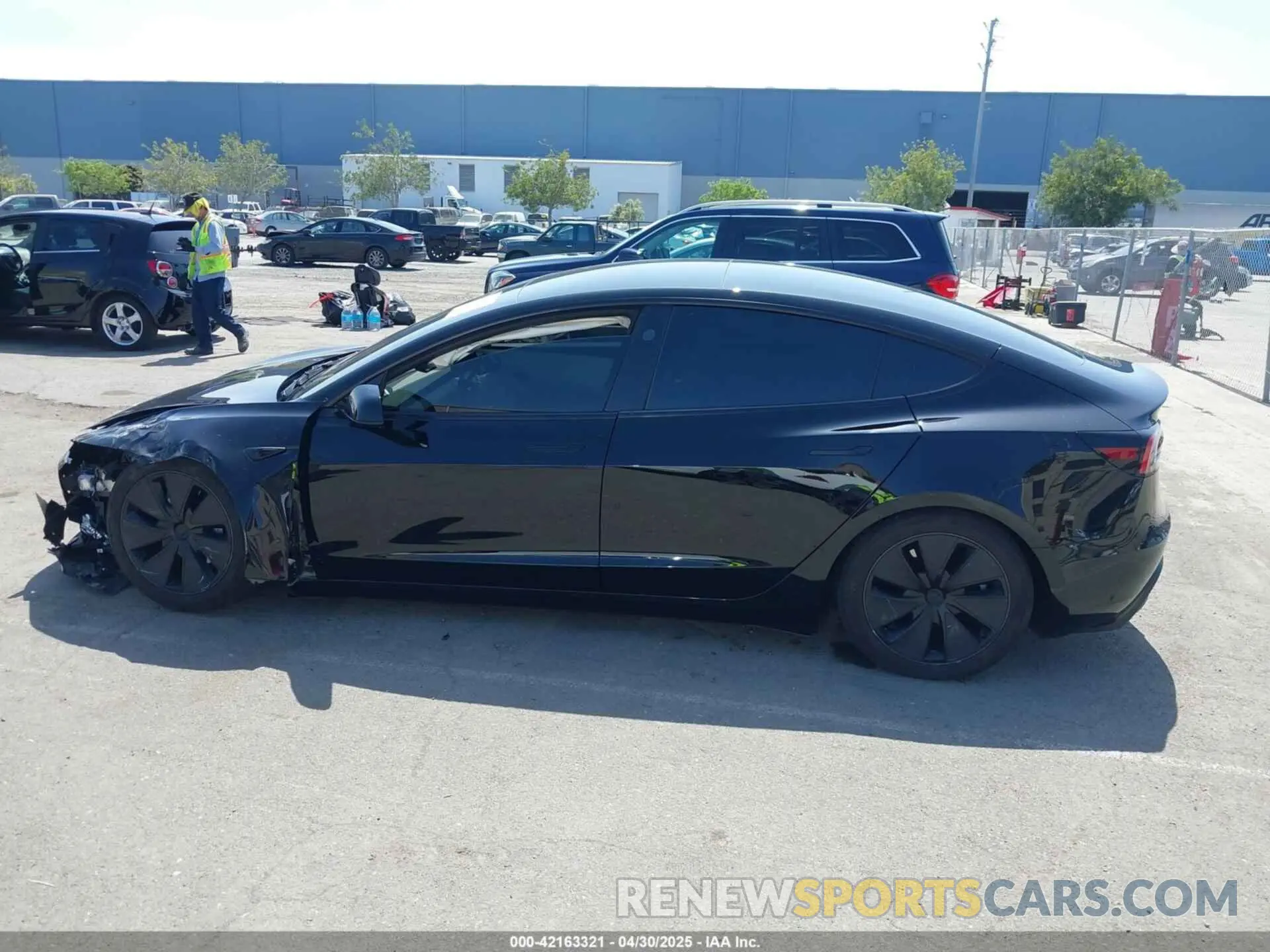 15 fotografías del automóvil dañado 5YJ3E1EA7RF868520 TESLA MODEL 3 2024
