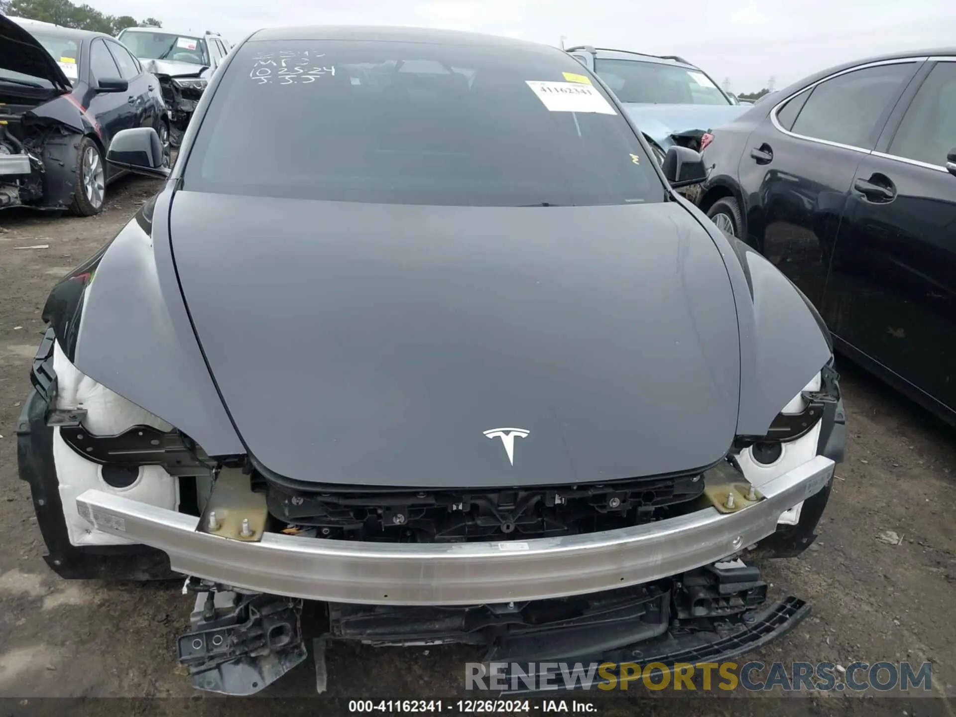 13 fotografías del automóvil dañado 5YJ3E1EA8RF732543 TESLA MODEL 3 2024