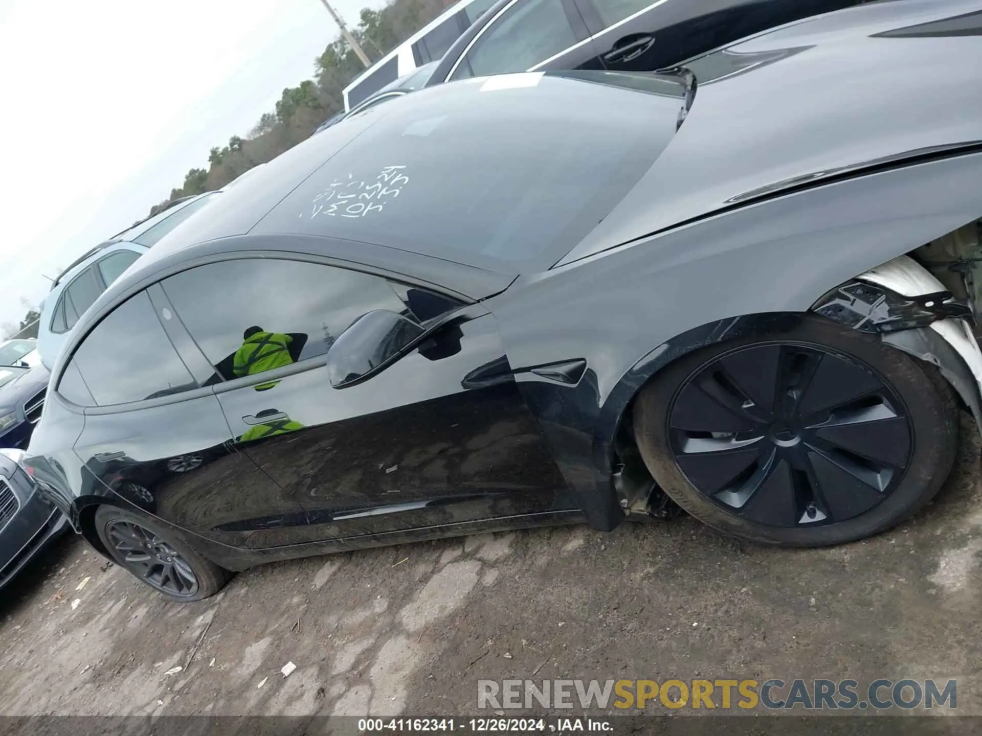 14 fotografías del automóvil dañado 5YJ3E1EA8RF732543 TESLA MODEL 3 2024