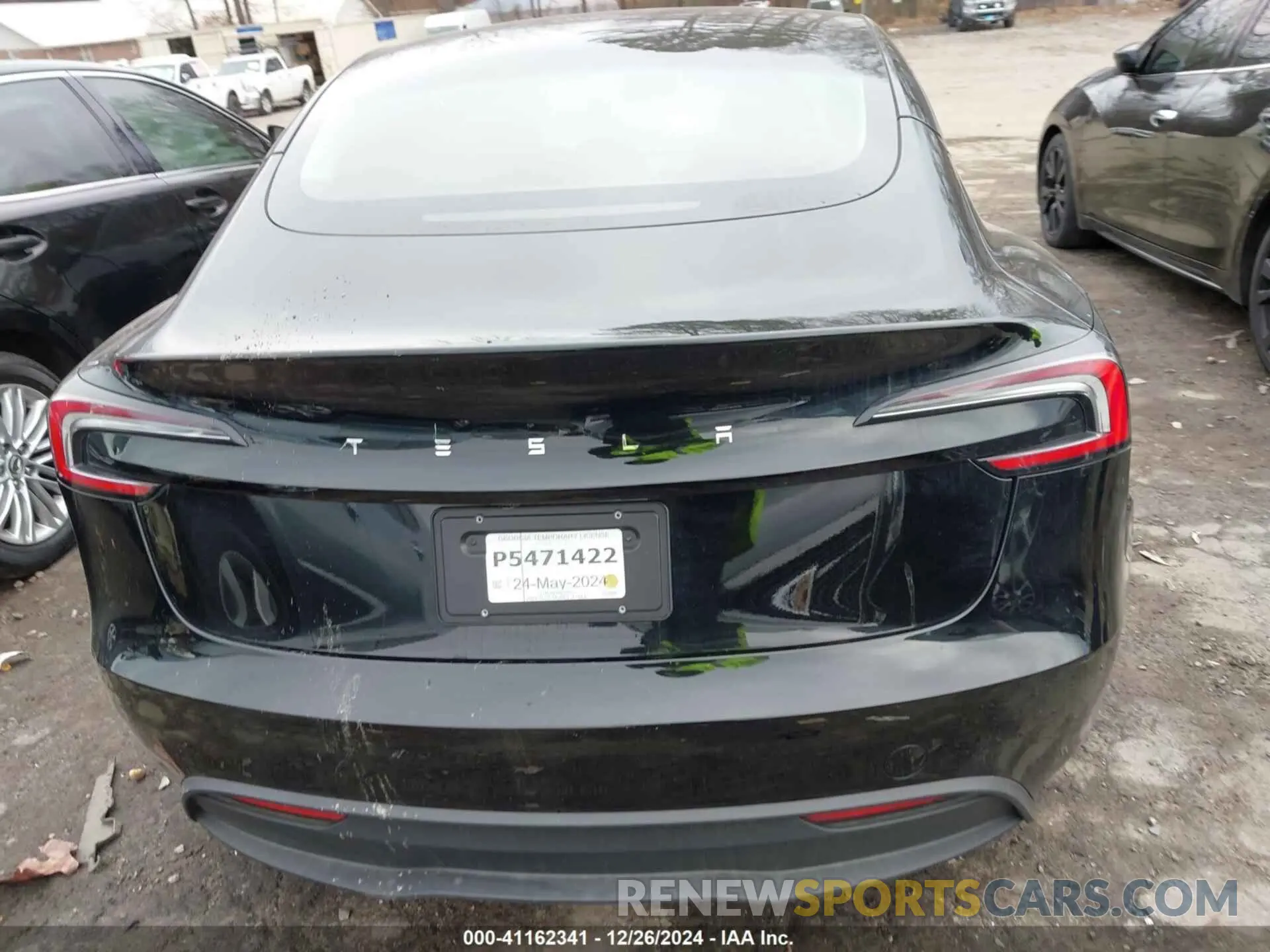 17 fotografías del automóvil dañado 5YJ3E1EA8RF732543 TESLA MODEL 3 2024