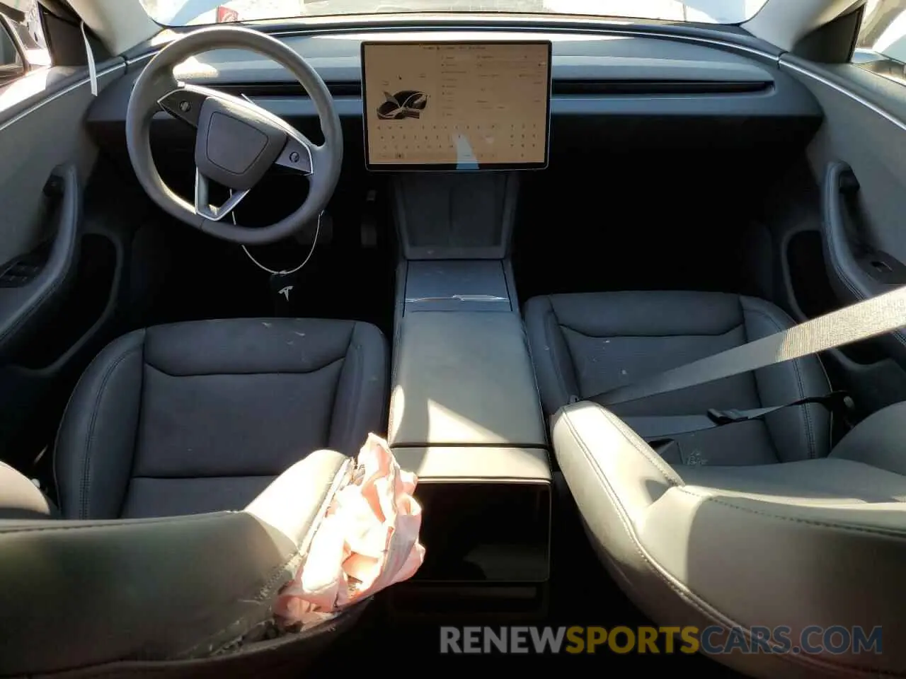 8 fotografías del automóvil dañado 5YJ3E1EA8RF732820 TESLA MODEL 3 2024