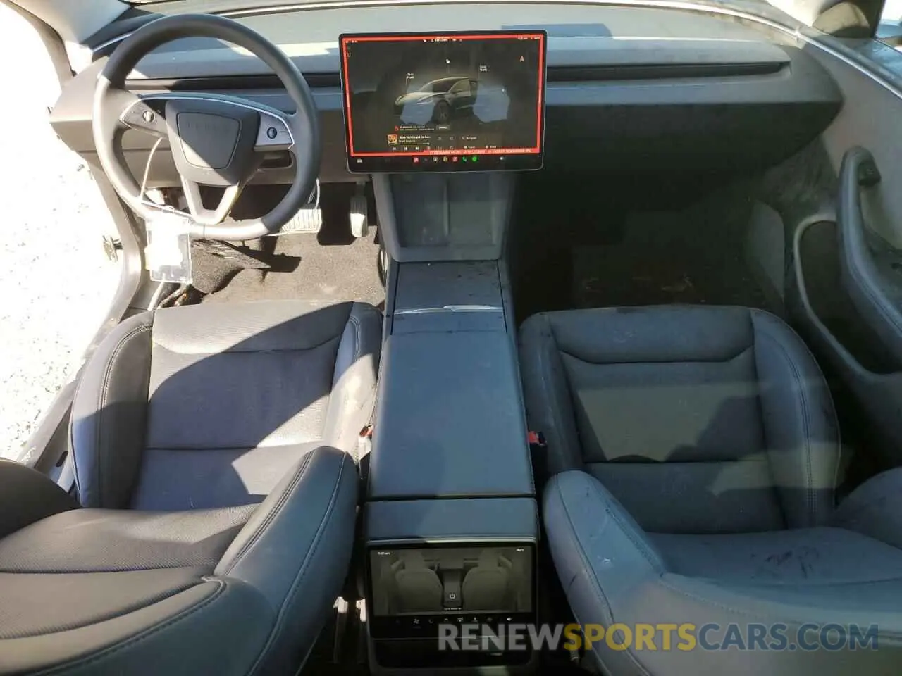 8 fotografías del automóvil dañado 5YJ3E1EA8RF741761 TESLA MODEL 3 2024