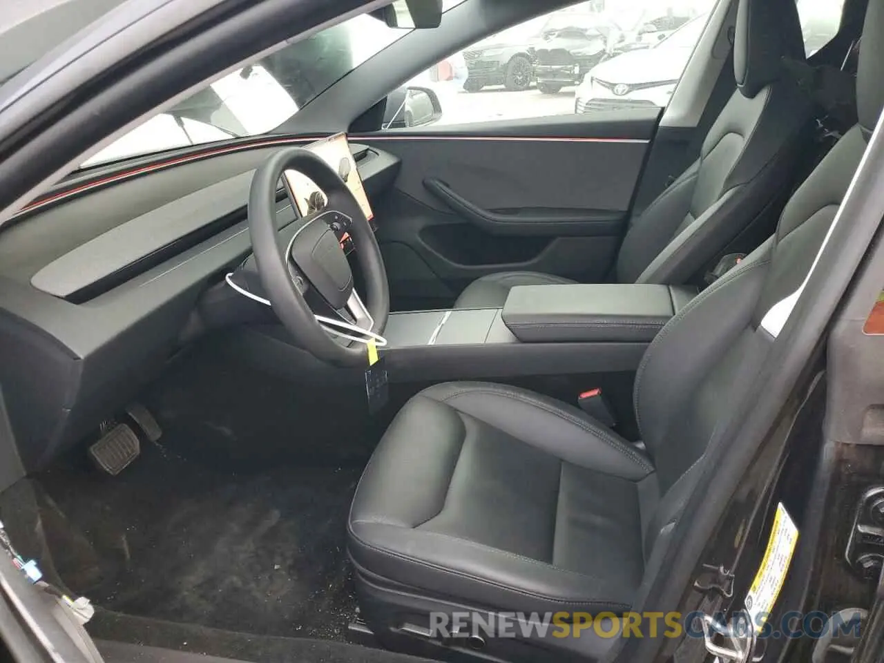 7 fotografías del automóvil dañado 5YJ3E1EA8RF744353 TESLA MODEL 3 2024