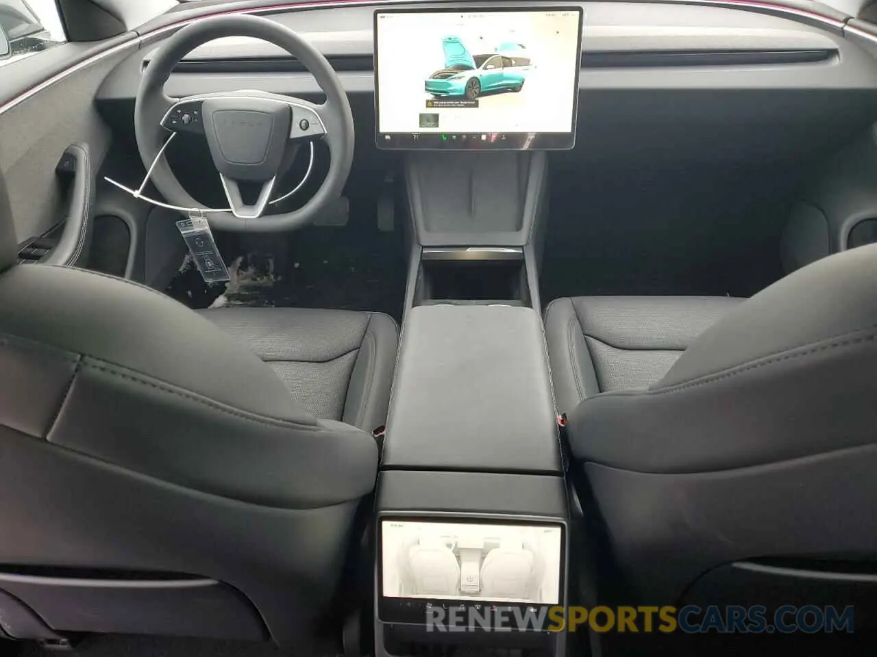 8 fotografías del automóvil dañado 5YJ3E1EA8RF747771 TESLA MODEL 3 2024