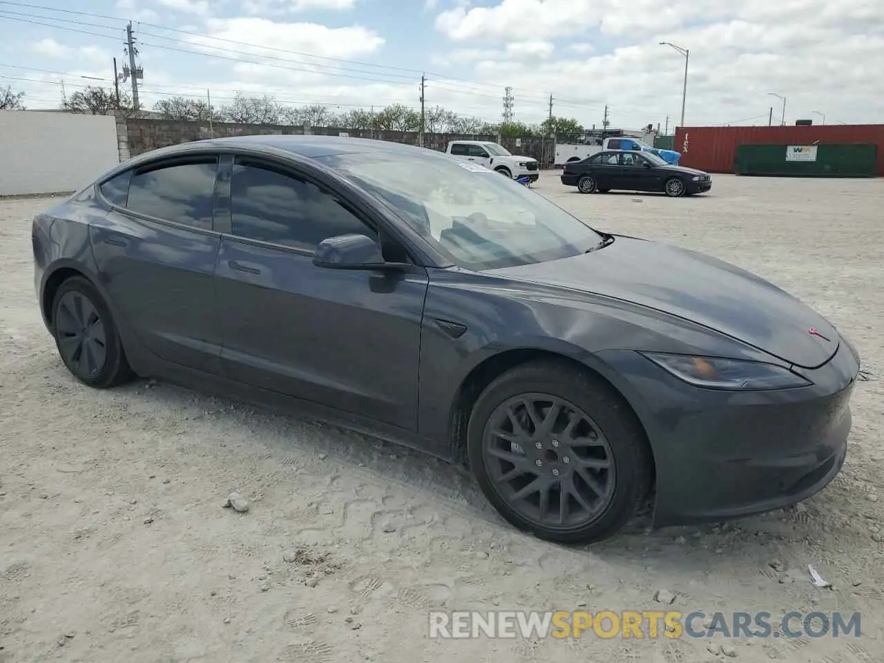 4 fotografías del automóvil dañado 5YJ3E1EA8RF749228 TESLA MODEL 3 2024