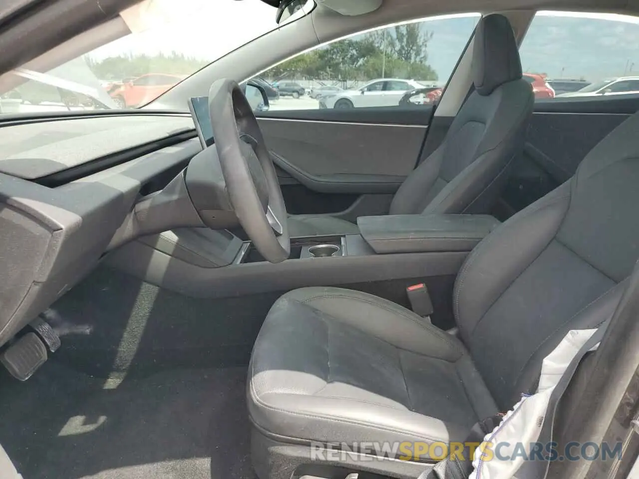 7 fotografías del automóvil dañado 5YJ3E1EA8RF749228 TESLA MODEL 3 2024