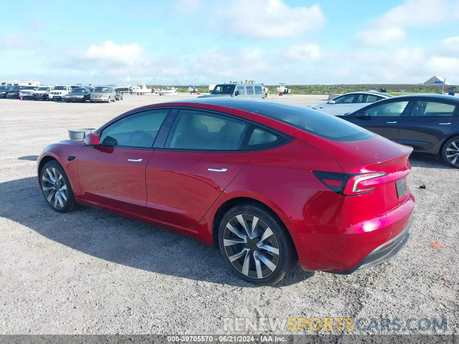 3 fotografías del automóvil dañado 5YJ3E1EA8RF752663 TESLA MODEL 3 2024