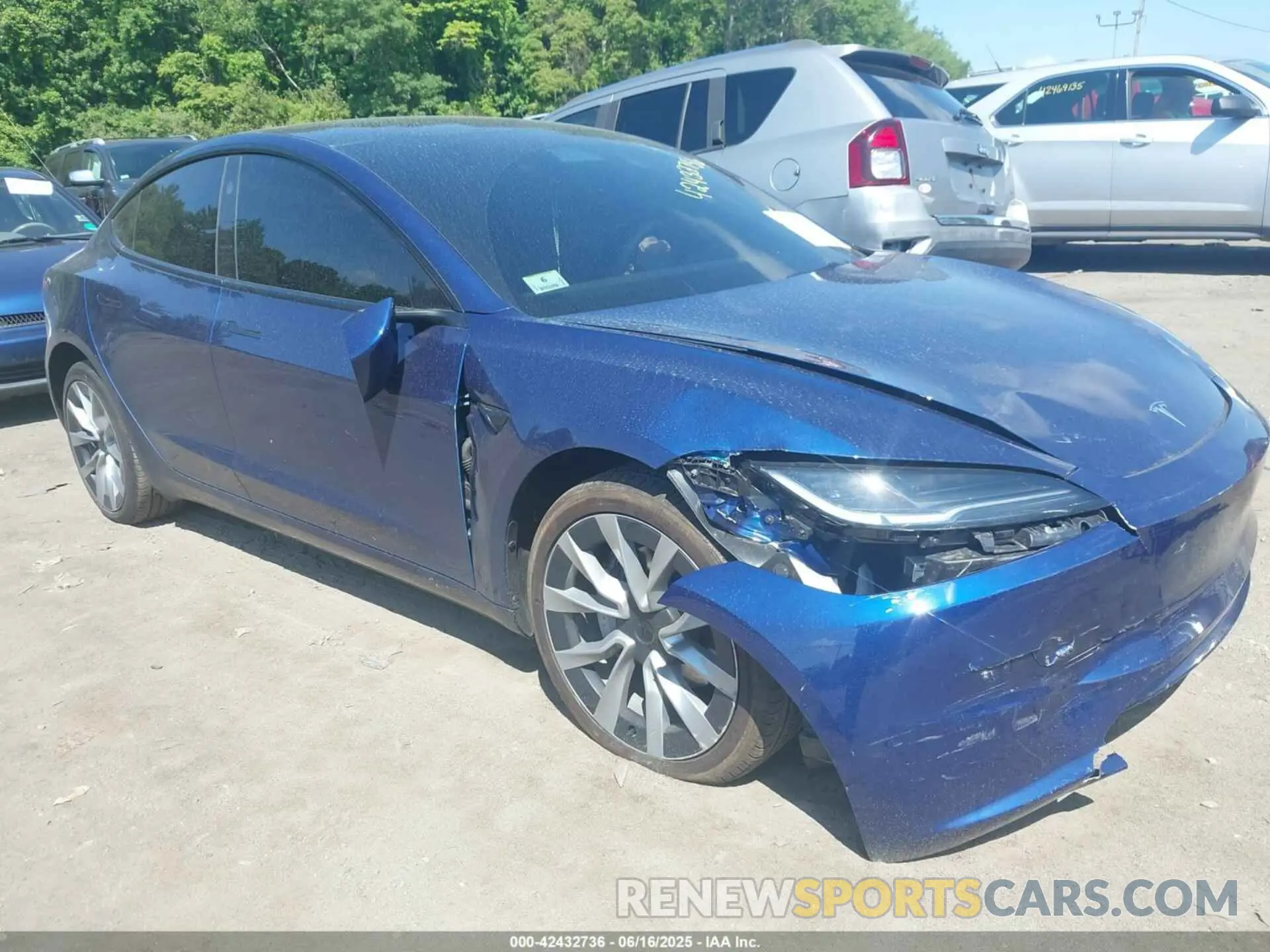 1 fotografías del automóvil dañado 5YJ3E1EA8RF768989 TESLA MODEL 3 2024