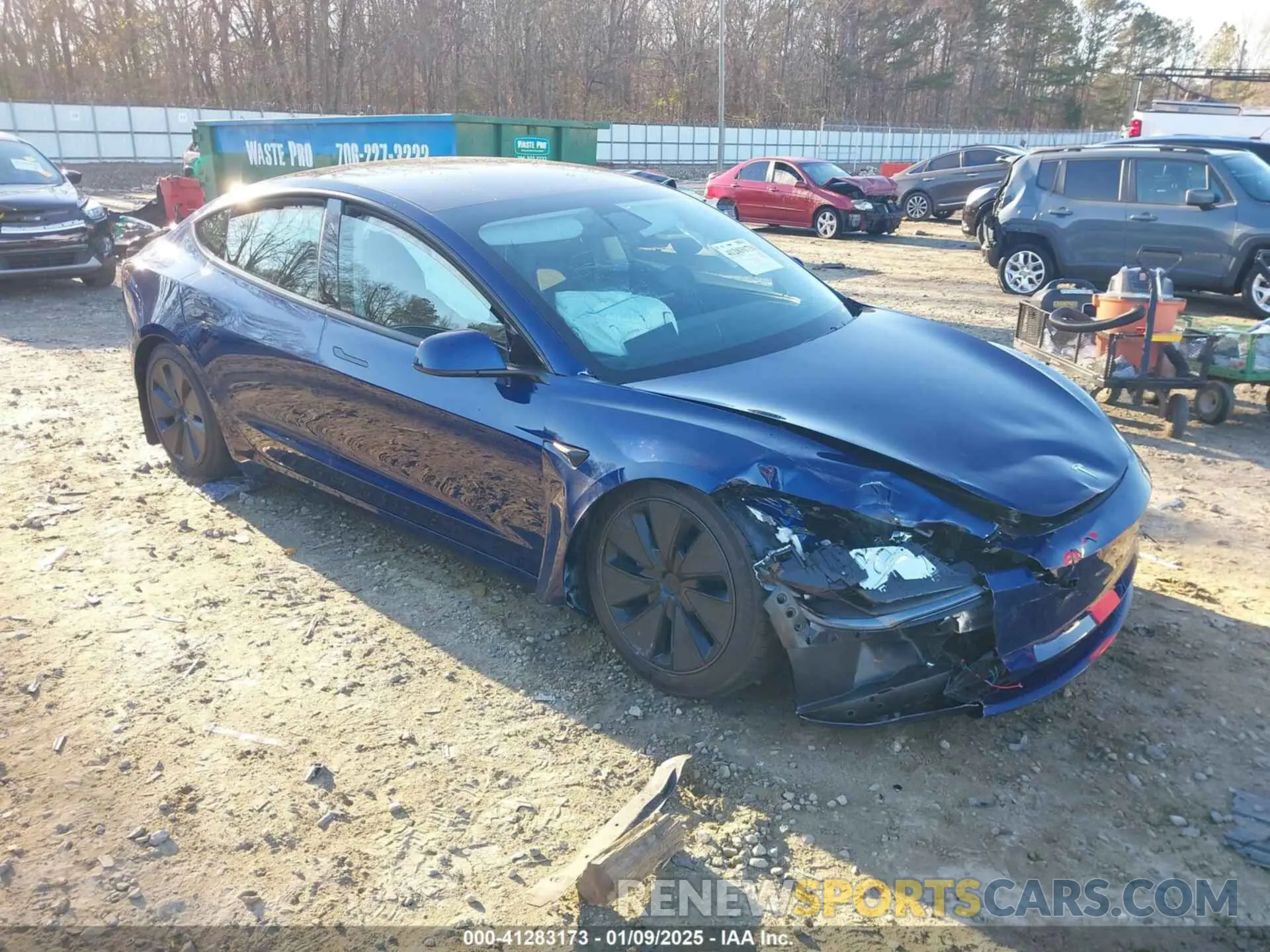1 fotografías del automóvil dañado 5YJ3E1EA8RF824414 TESLA MODEL 3 2024