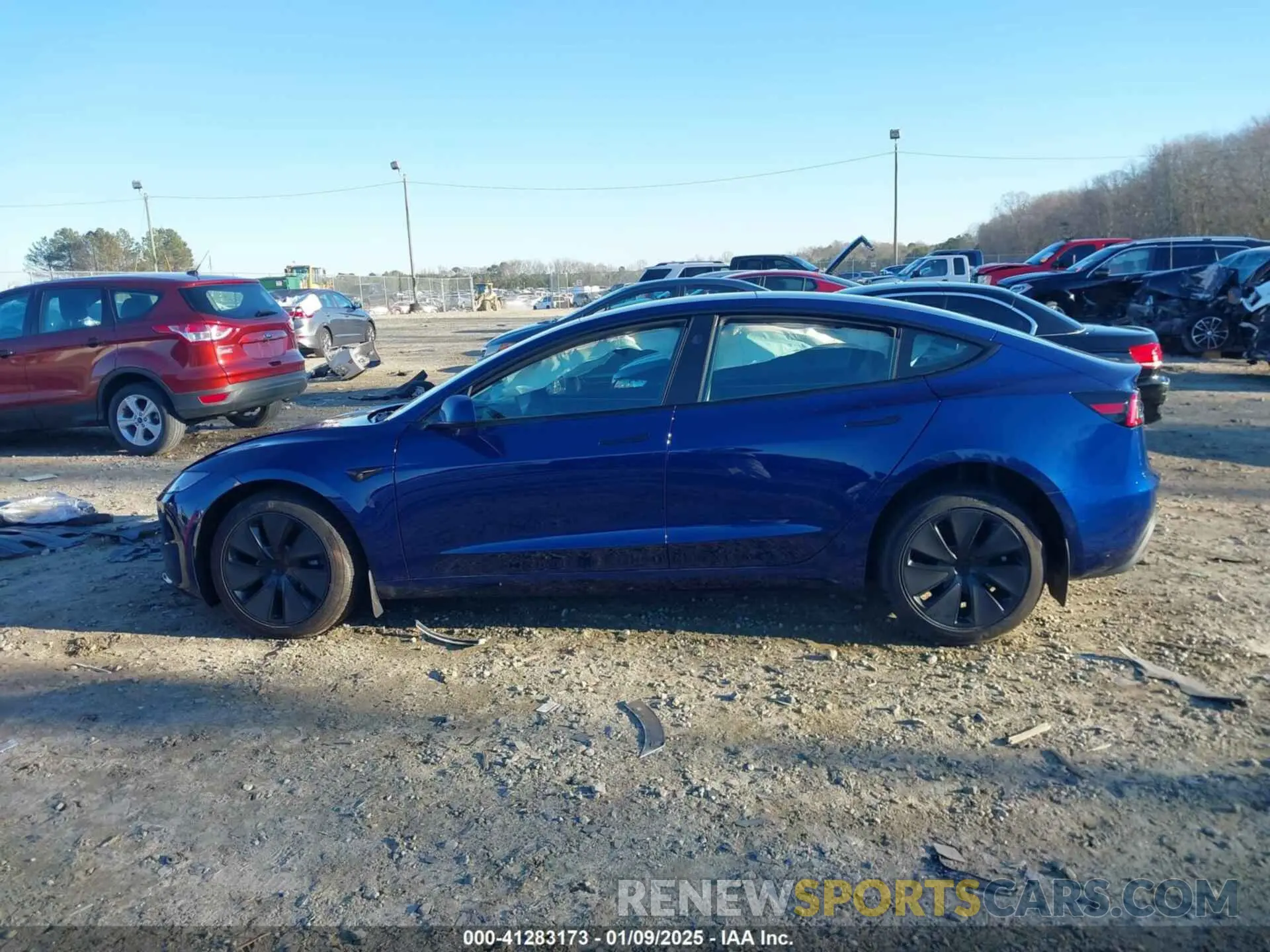 14 fotografías del automóvil dañado 5YJ3E1EA8RF824414 TESLA MODEL 3 2024