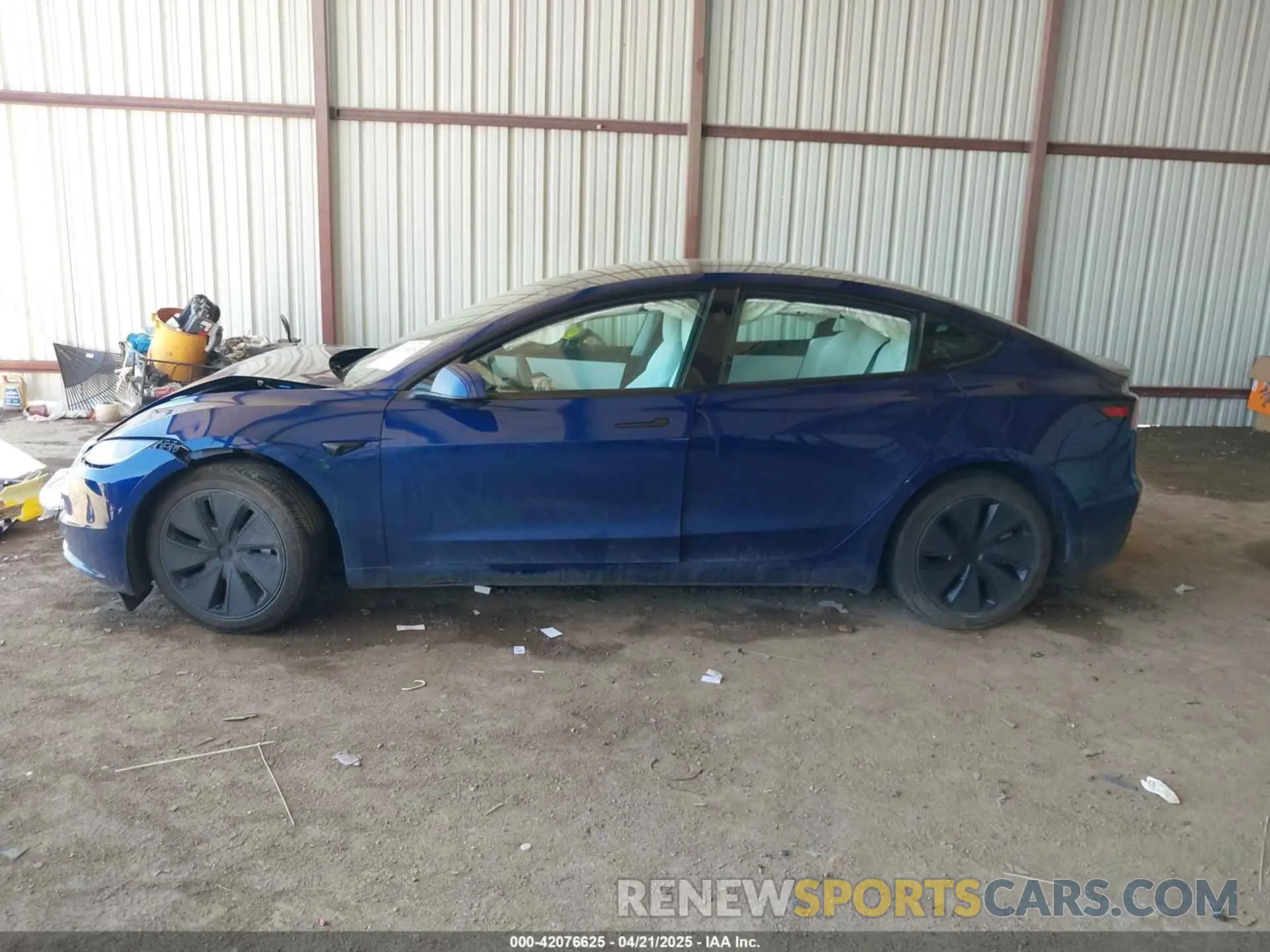 13 fotografías del automóvil dañado 5YJ3E1EA8RF833727 TESLA MODEL 3 2024