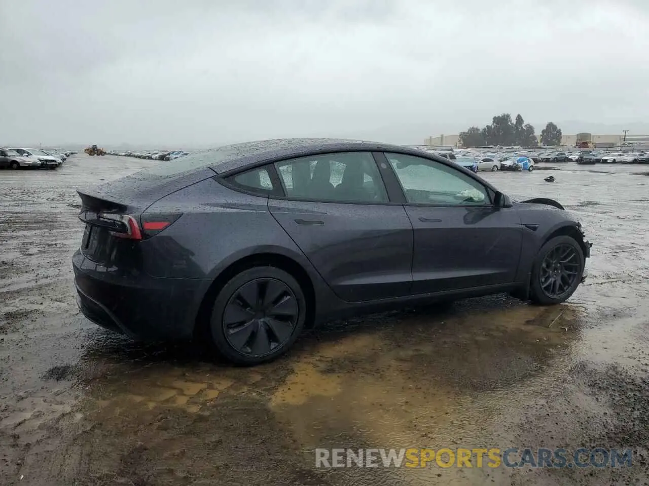 3 fotografías del automóvil dañado 5YJ3E1EA8RF842203 TESLA MODEL 3 2024