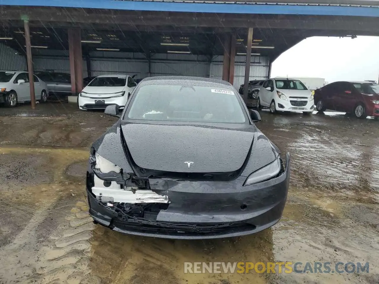 5 fotografías del automóvil dañado 5YJ3E1EA8RF842203 TESLA MODEL 3 2024