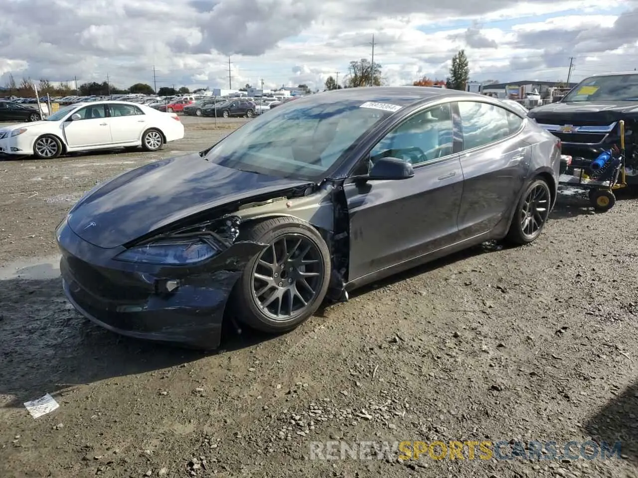 1 fotografías del automóvil dañado 5YJ3E1EA8RF846123 TESLA MODEL 3 2024