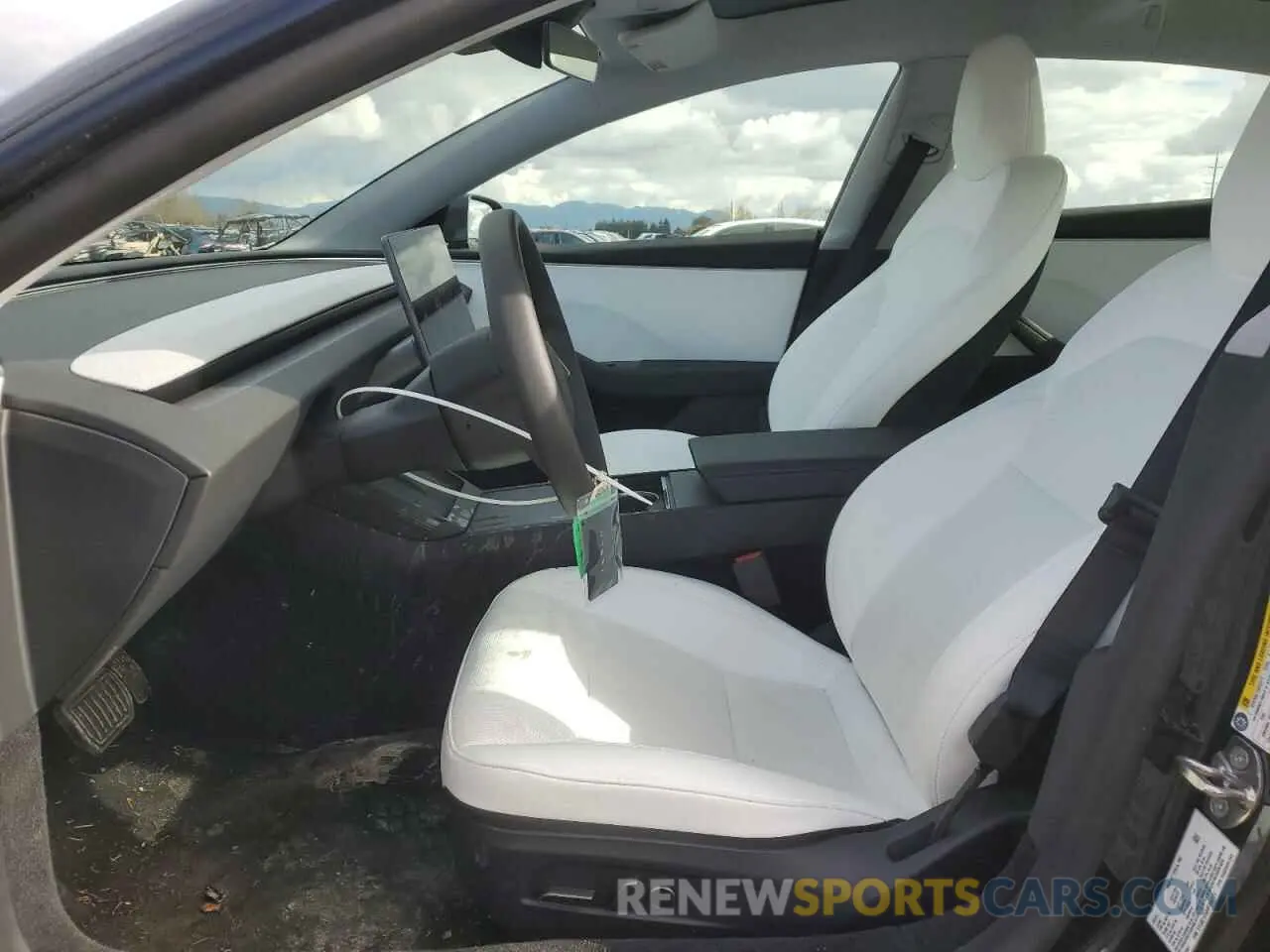 7 fotografías del automóvil dañado 5YJ3E1EA8RF846123 TESLA MODEL 3 2024