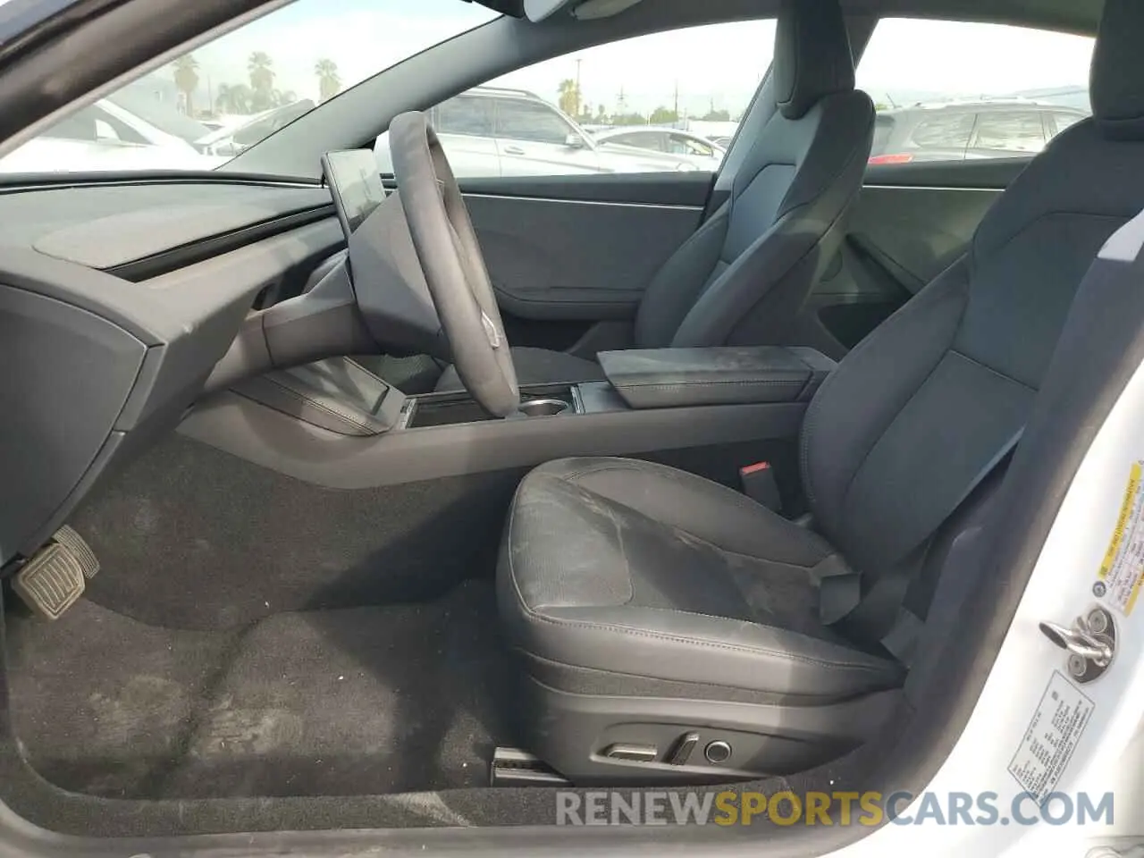 7 fotografías del automóvil dañado 5YJ3E1EA8RF853170 TESLA MODEL 3 2024