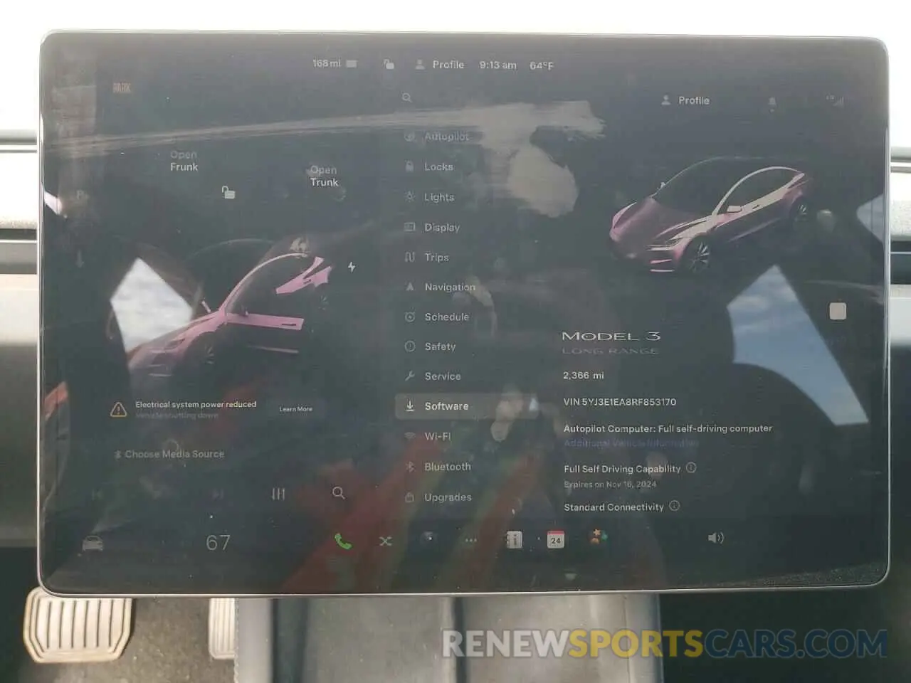 9 fotografías del automóvil dañado 5YJ3E1EA8RF853170 TESLA MODEL 3 2024