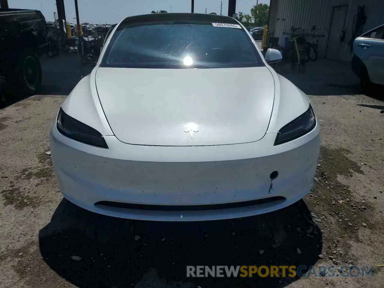 5 fotografías del automóvil dañado 5YJ3E1EA8RF862502 TESLA MODEL 3 2024