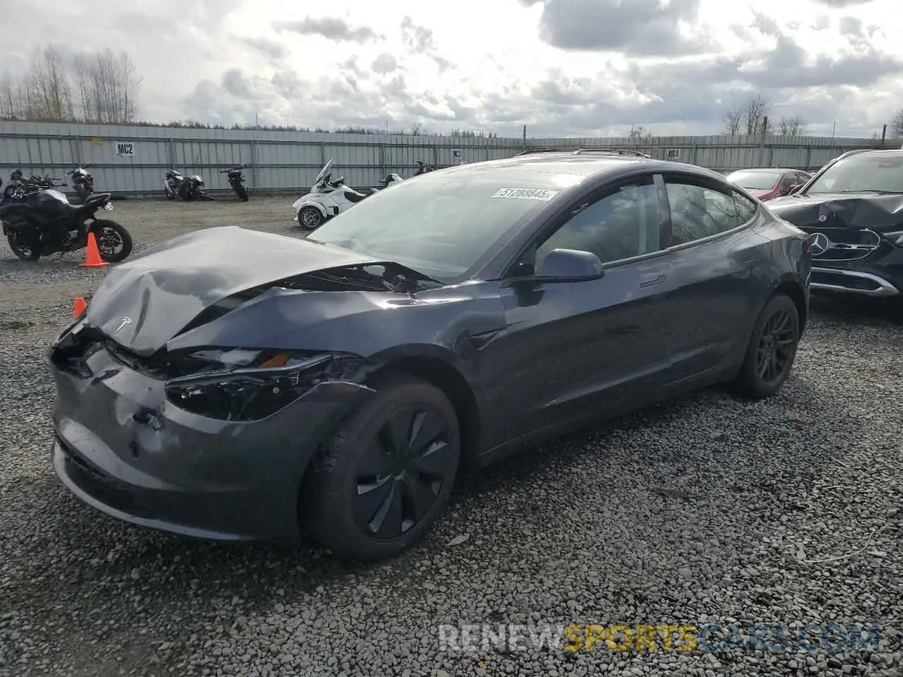 1 fotografías del automóvil dañado 5YJ3E1EA8RF864038 TESLA MODEL 3 2024