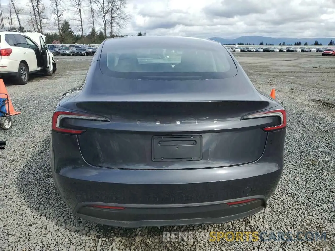 6 fotografías del automóvil dañado 5YJ3E1EA8RF864038 TESLA MODEL 3 2024