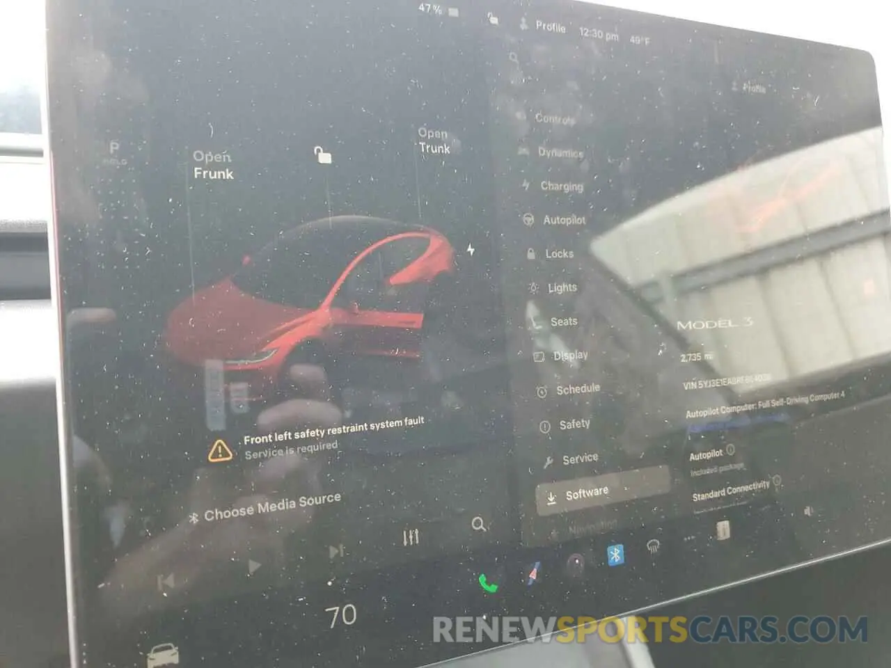 9 fotografías del automóvil dañado 5YJ3E1EA8RF864038 TESLA MODEL 3 2024