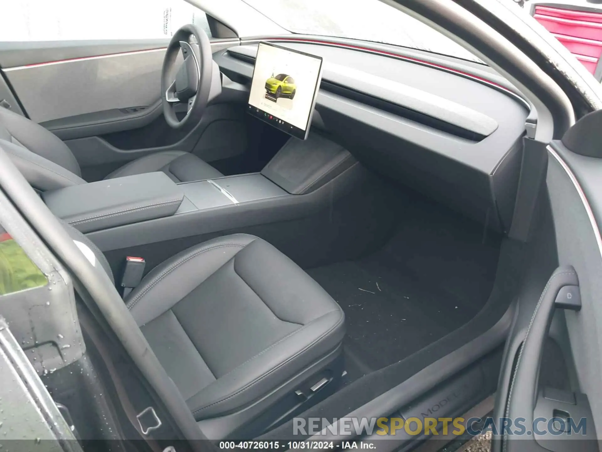 5 fotografías del automóvil dañado 5YJ3E1EA8RF865982 TESLA MODEL 3 2024