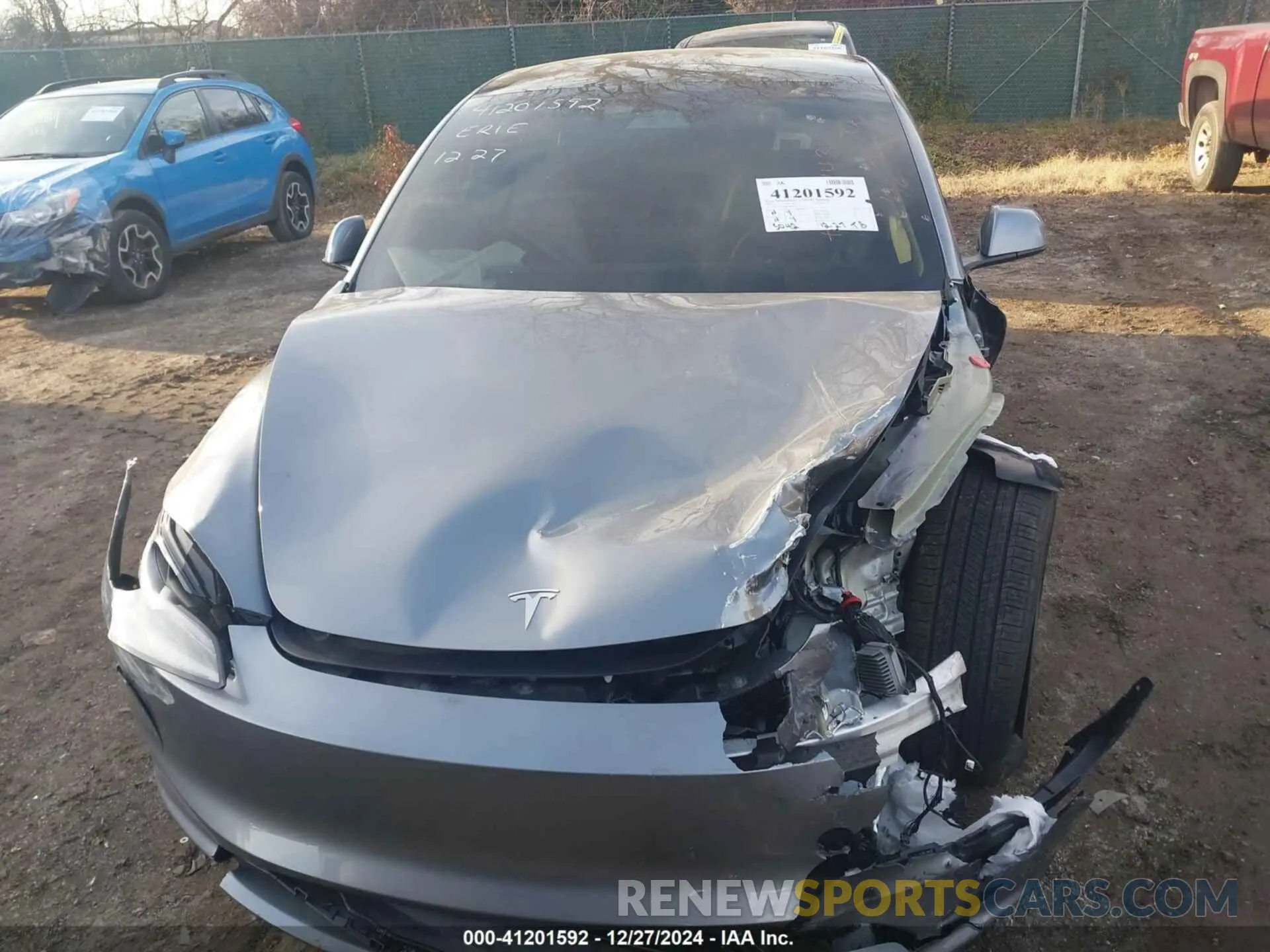 13 fotografías del automóvil dañado 5YJ3E1EA8RF869143 TESLA MODEL 3 2024