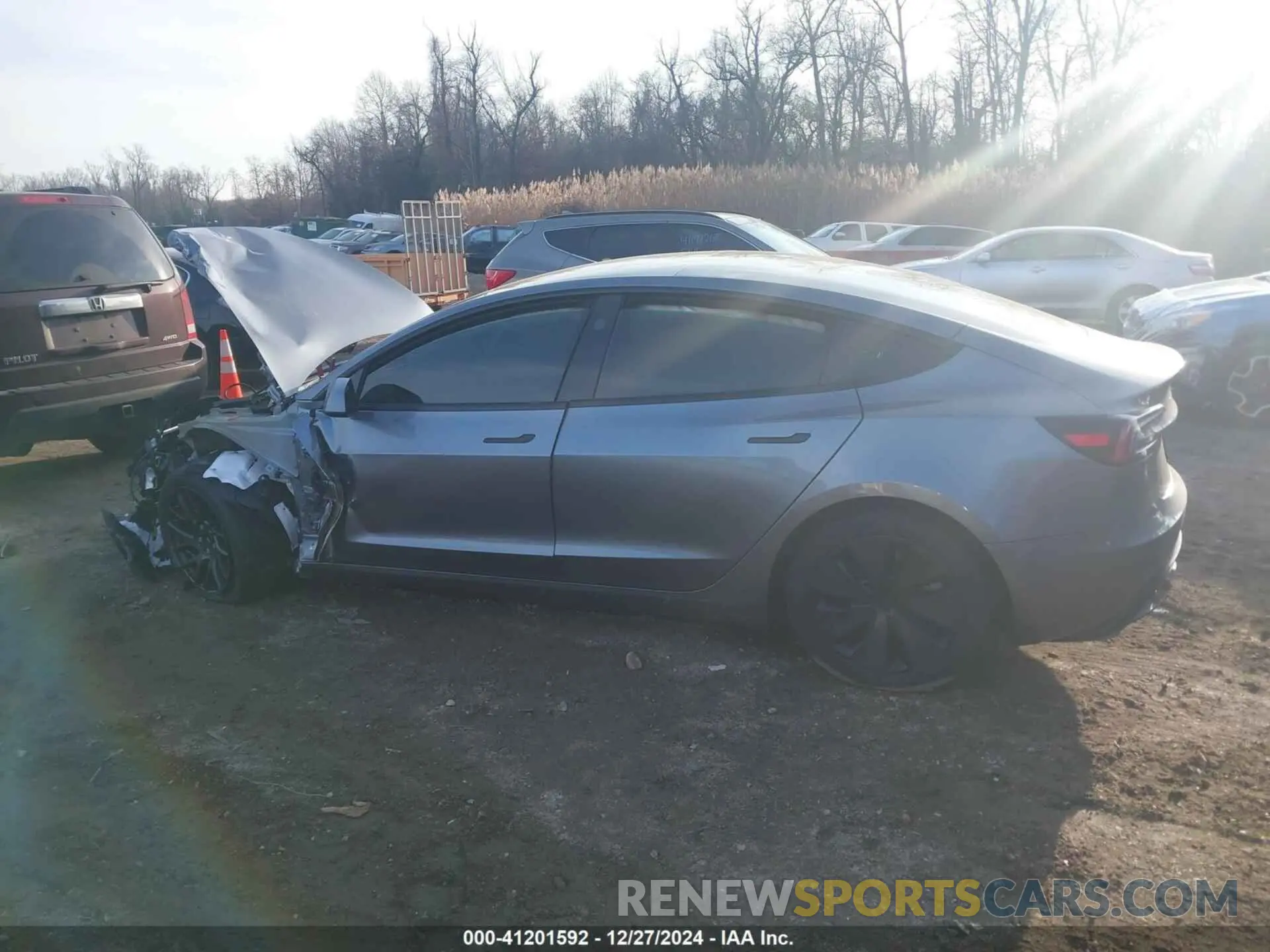 15 fotografías del automóvil dañado 5YJ3E1EA8RF869143 TESLA MODEL 3 2024